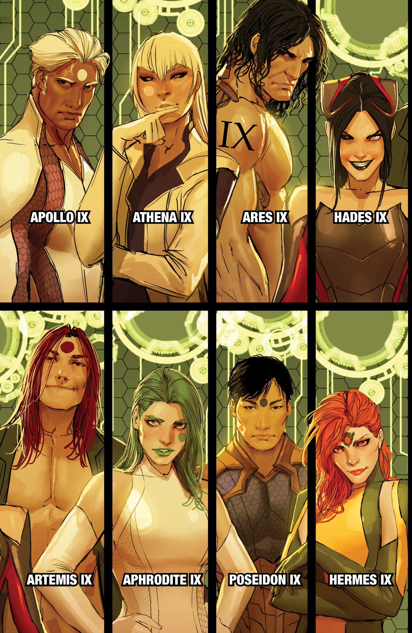 Read online Aphrodite IX Cyber Force comic -  Issue # Full - 4