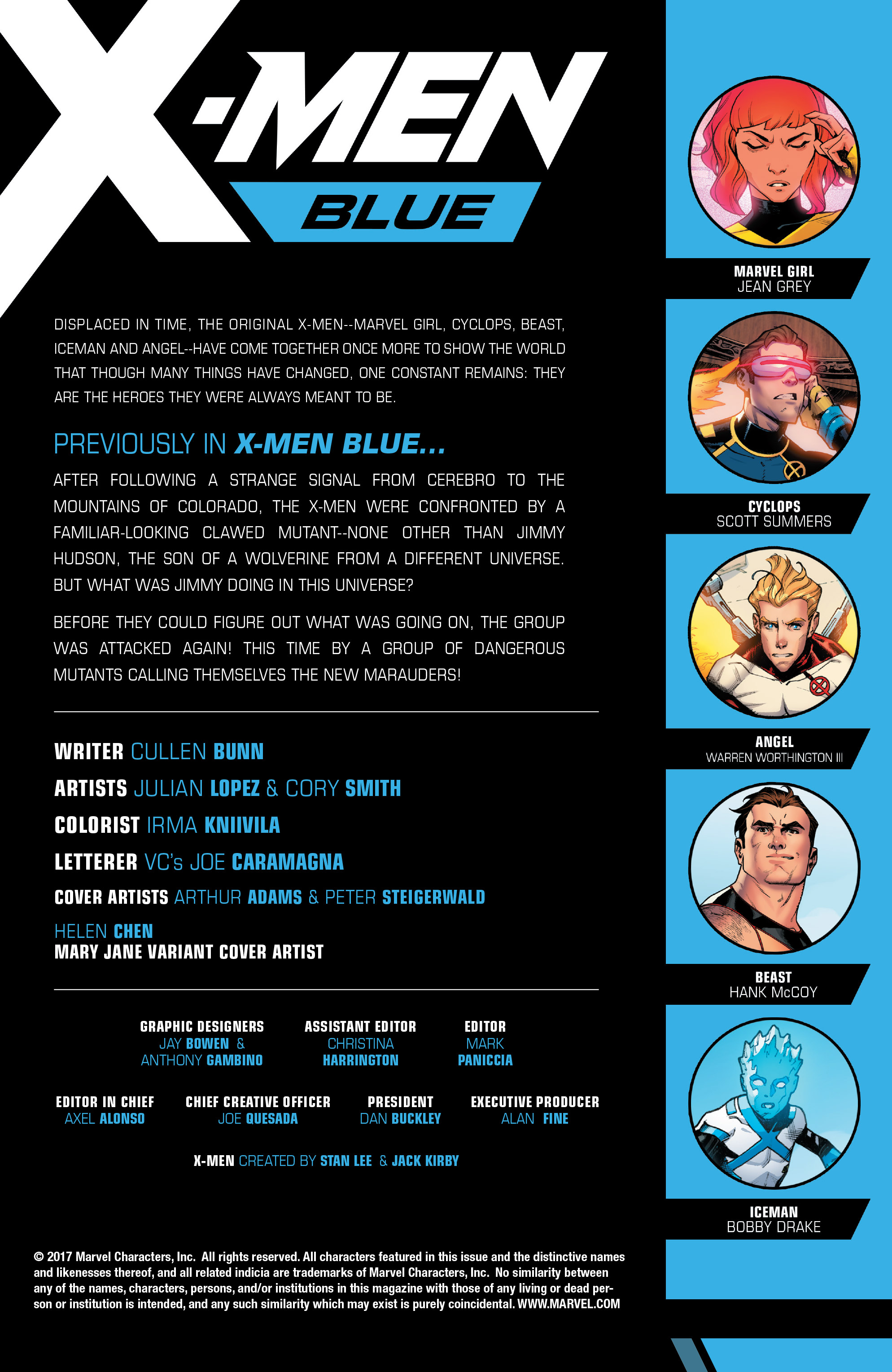 Read online X-Men: Blue comic -  Issue #5 - 2