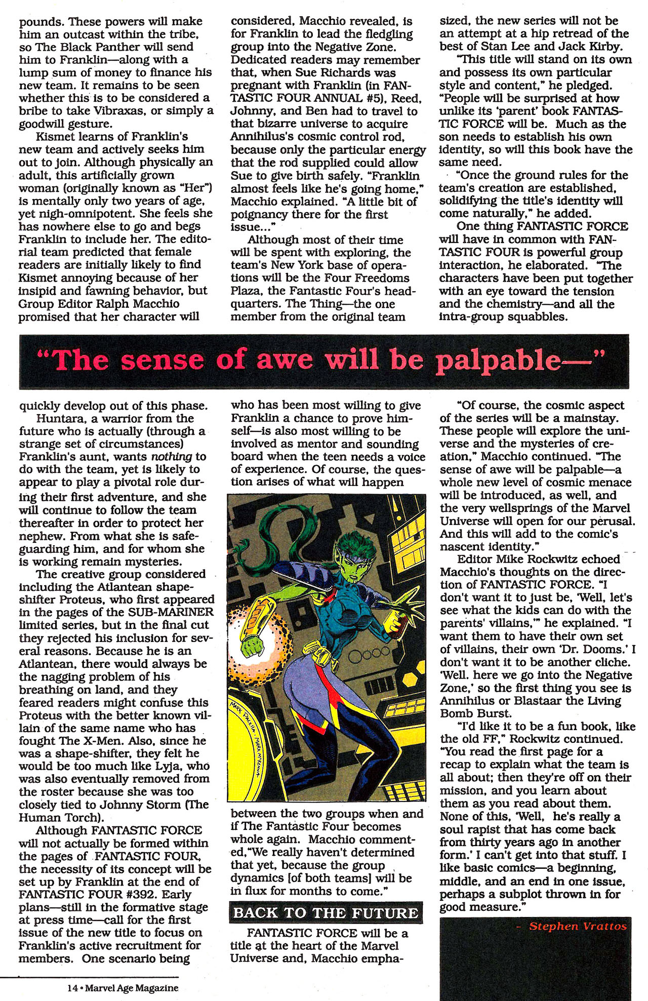 Read online Marvel Age comic -  Issue #139 - 15