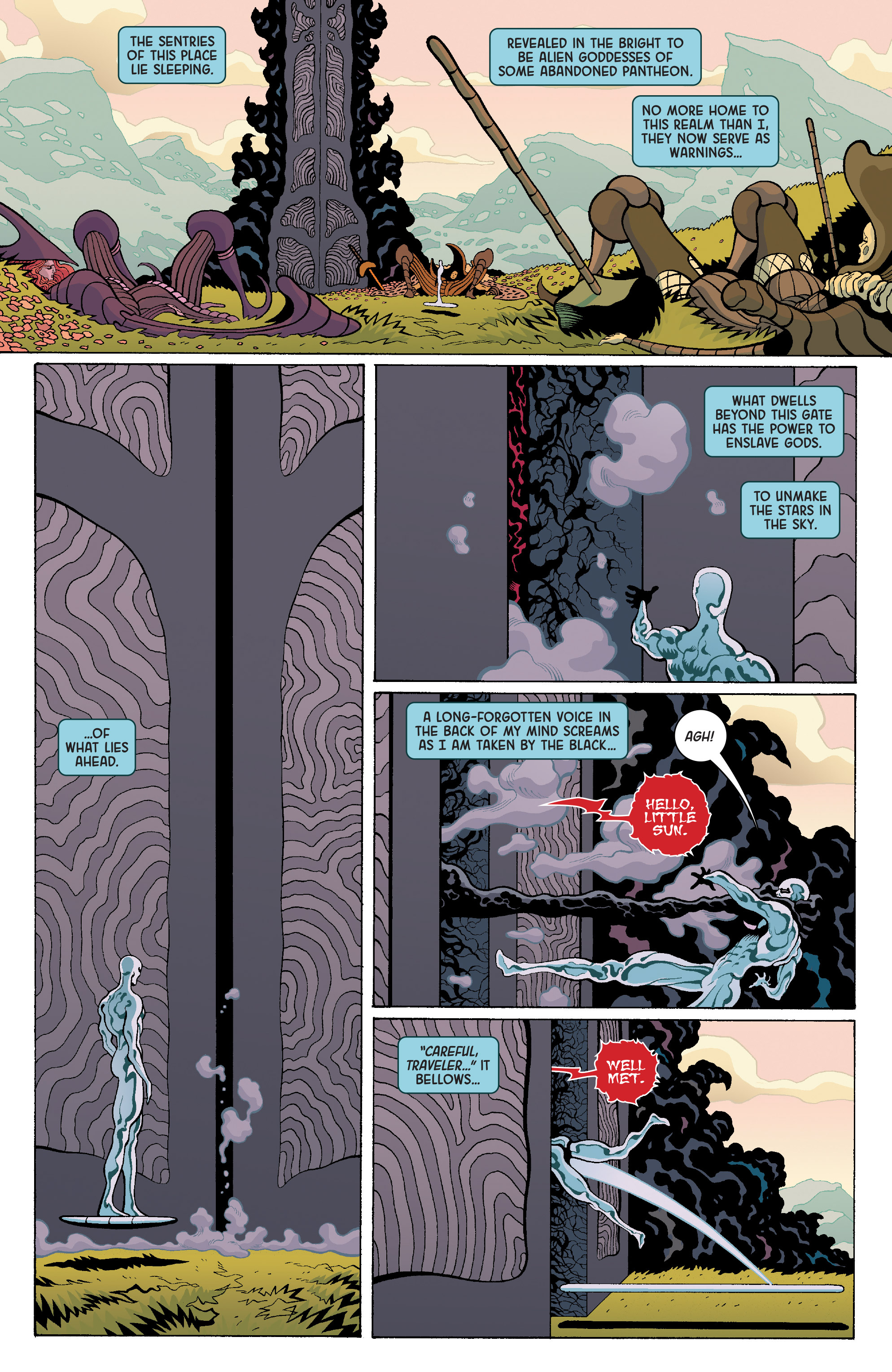 Read online Silver Surfer: Black comic -  Issue # _Director_s_Cut - 21