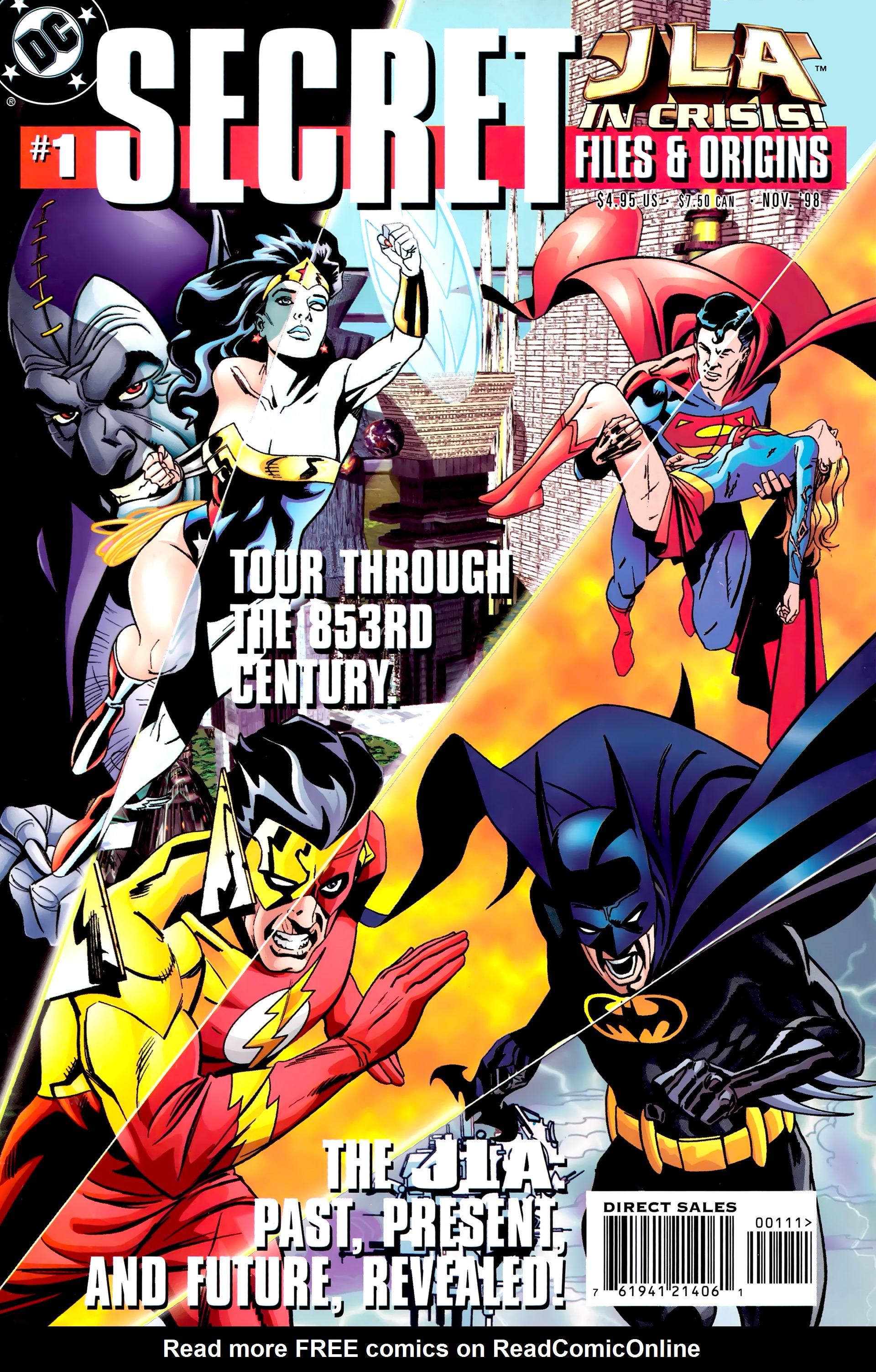 Read online JLA in Crisis Secret Files comic -  Issue # Full - 1