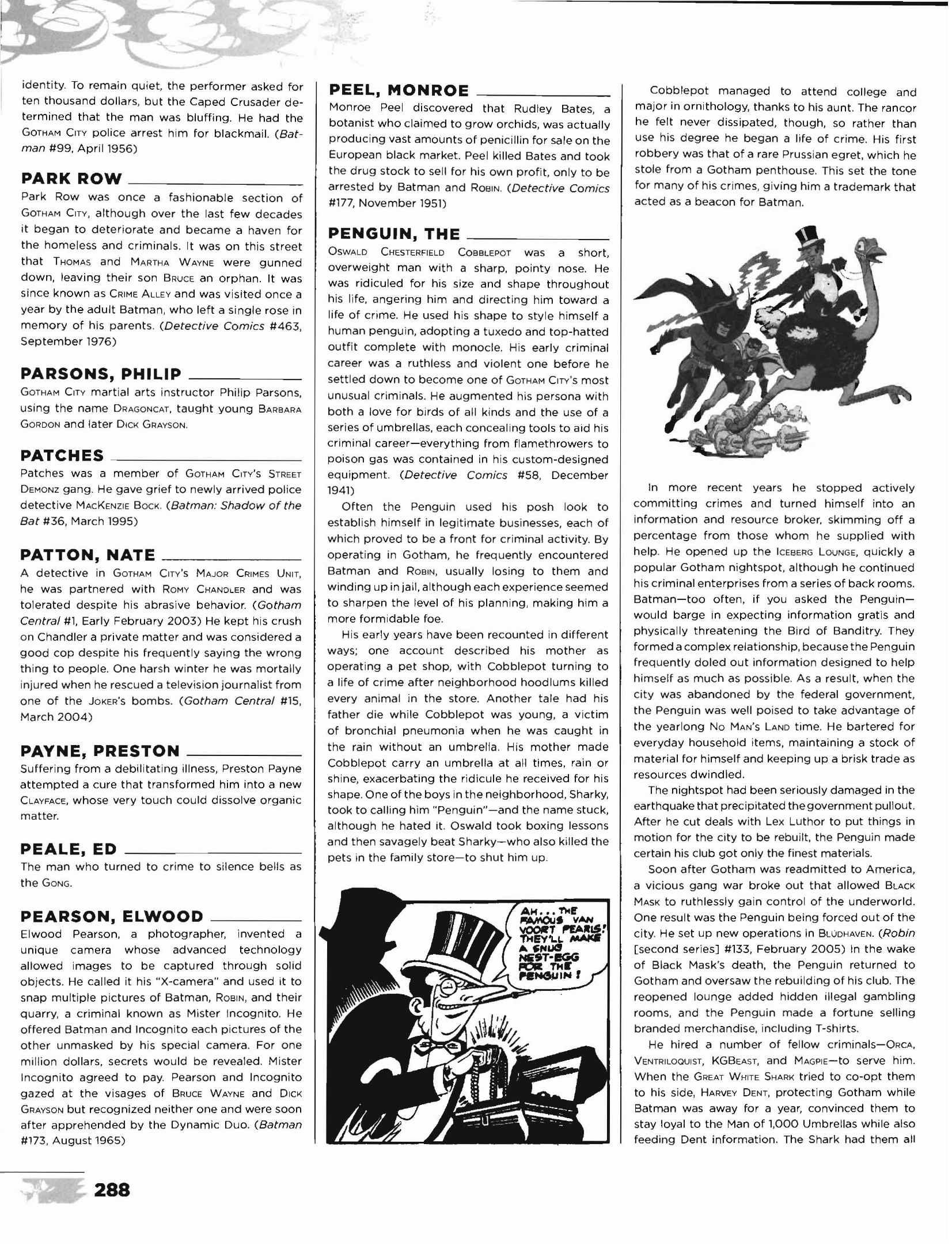 Read online The Essential Batman Encyclopedia comic -  Issue # TPB (Part 3) - 100