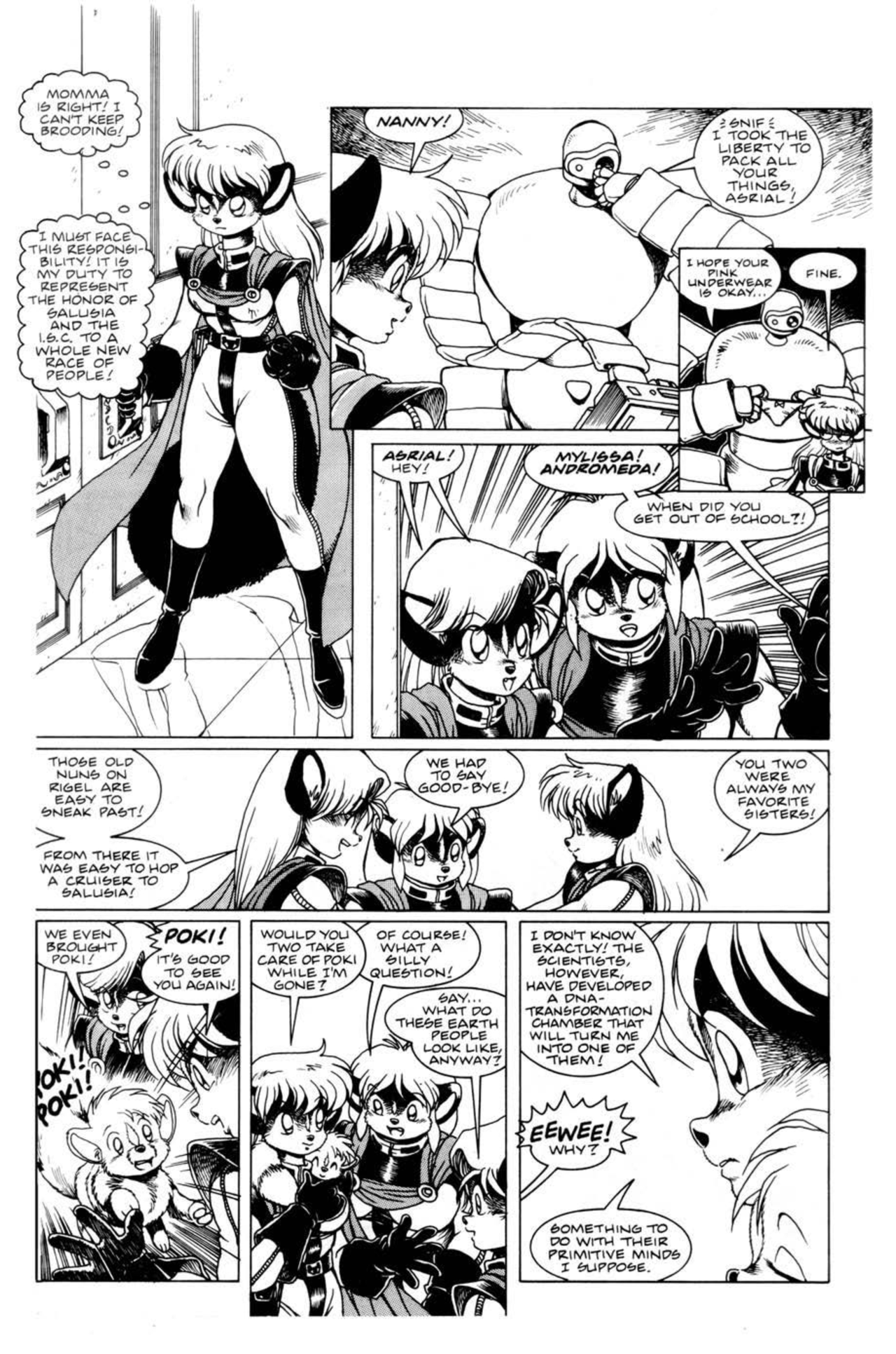 Read online Ninja High School (1986) comic -  Issue #0 - 8