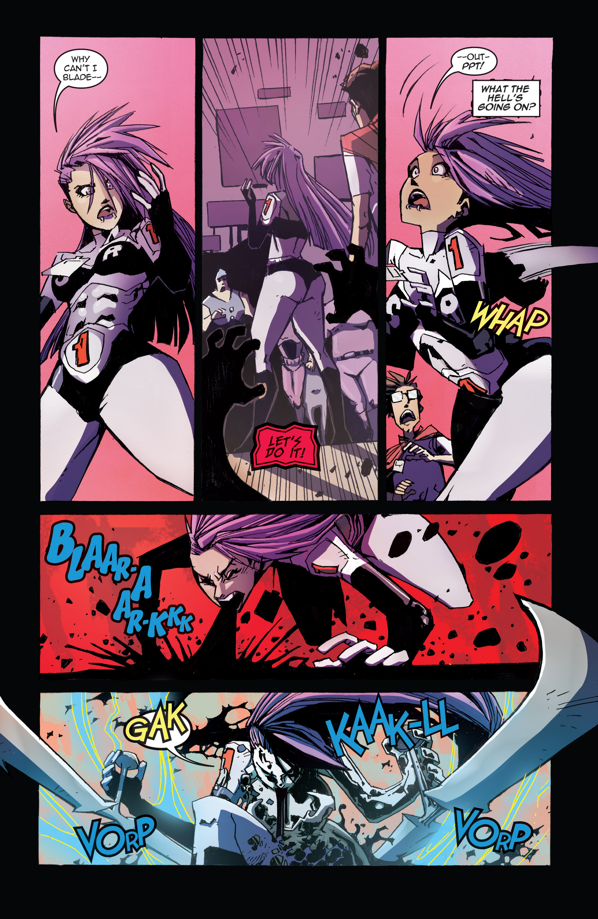 Read online Vampblade Season 2 comic -  Issue #3 - 7