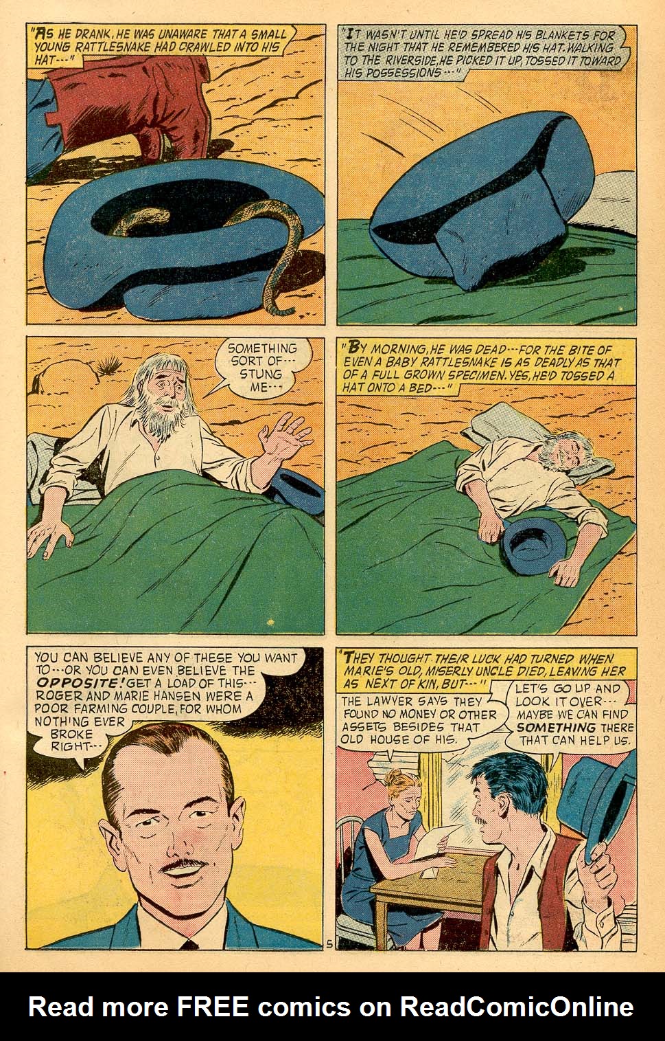 Read online Adventures Into The Unknown comic -  Issue #130 - 27