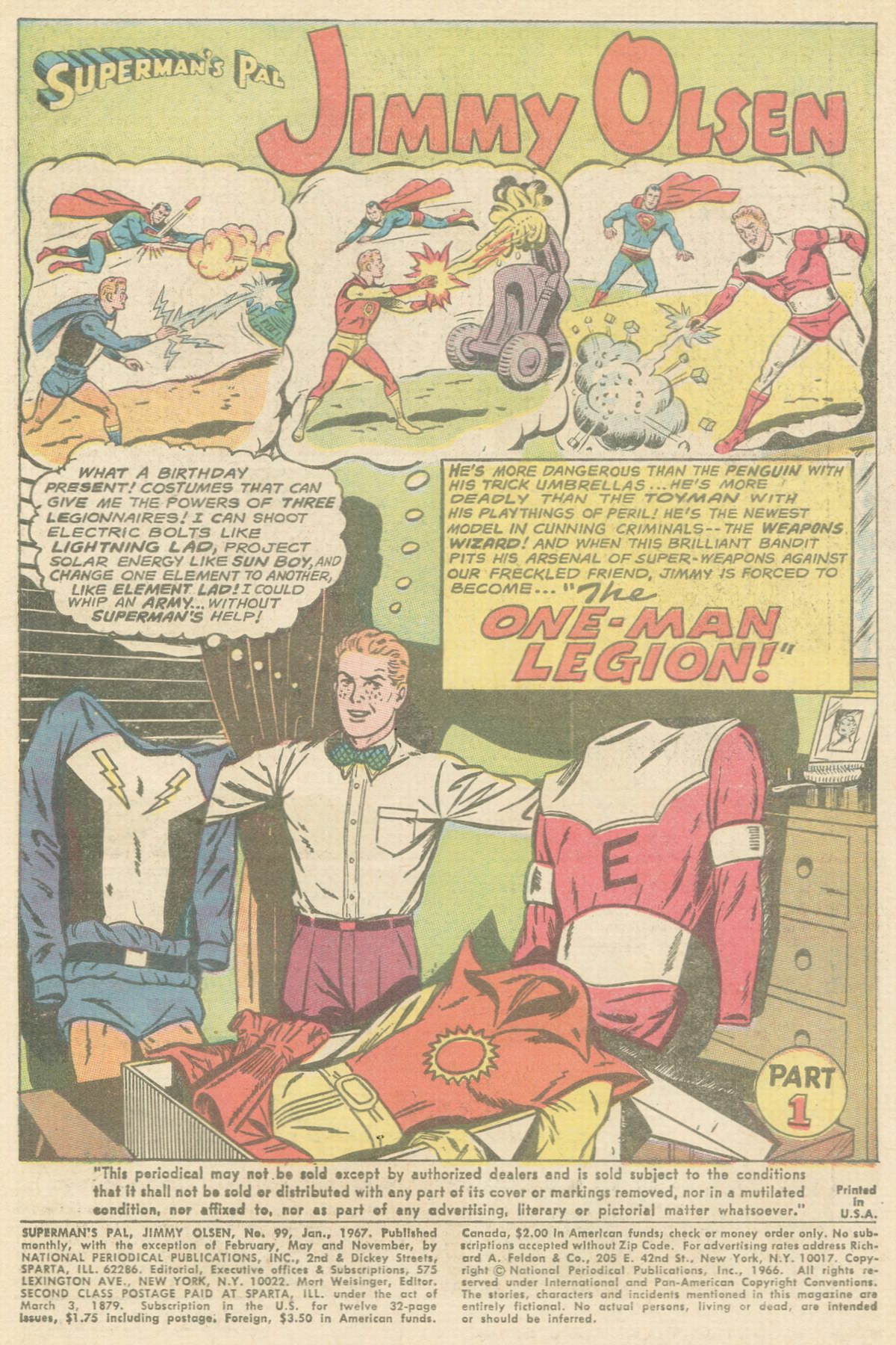 Read online Superman's Pal Jimmy Olsen comic -  Issue #99 - 3