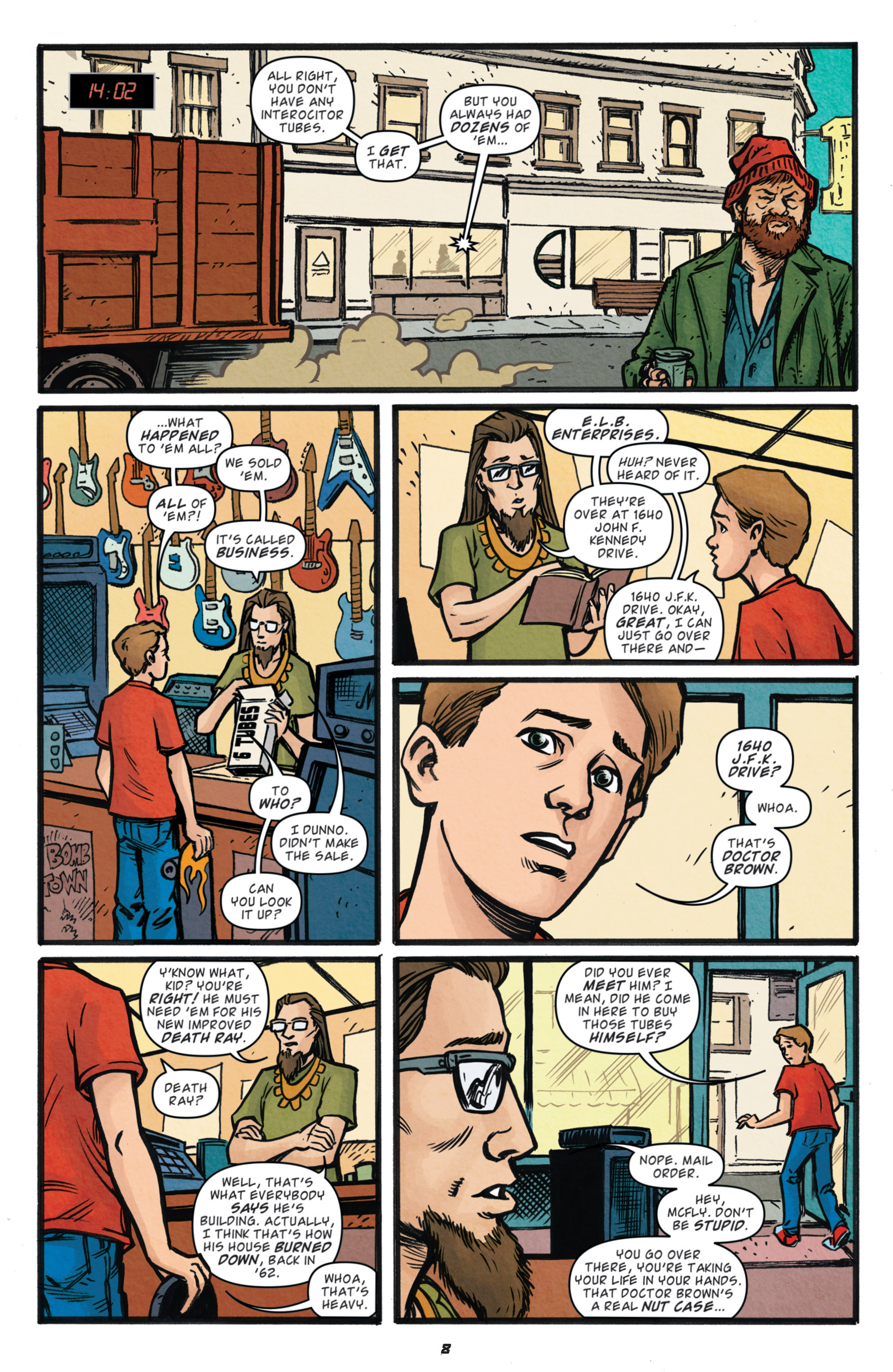 Read online Back to the Future (2015) comic -  Issue #1 - 10