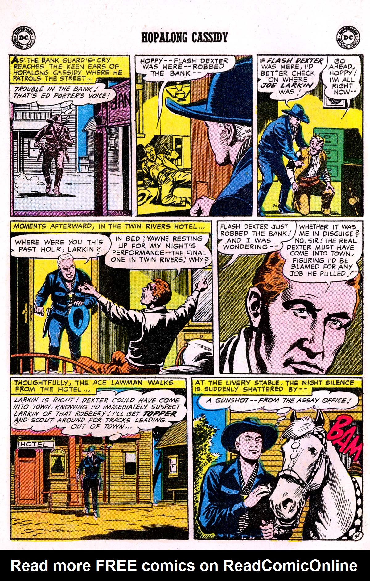 Read online Hopalong Cassidy comic -  Issue #119 - 30