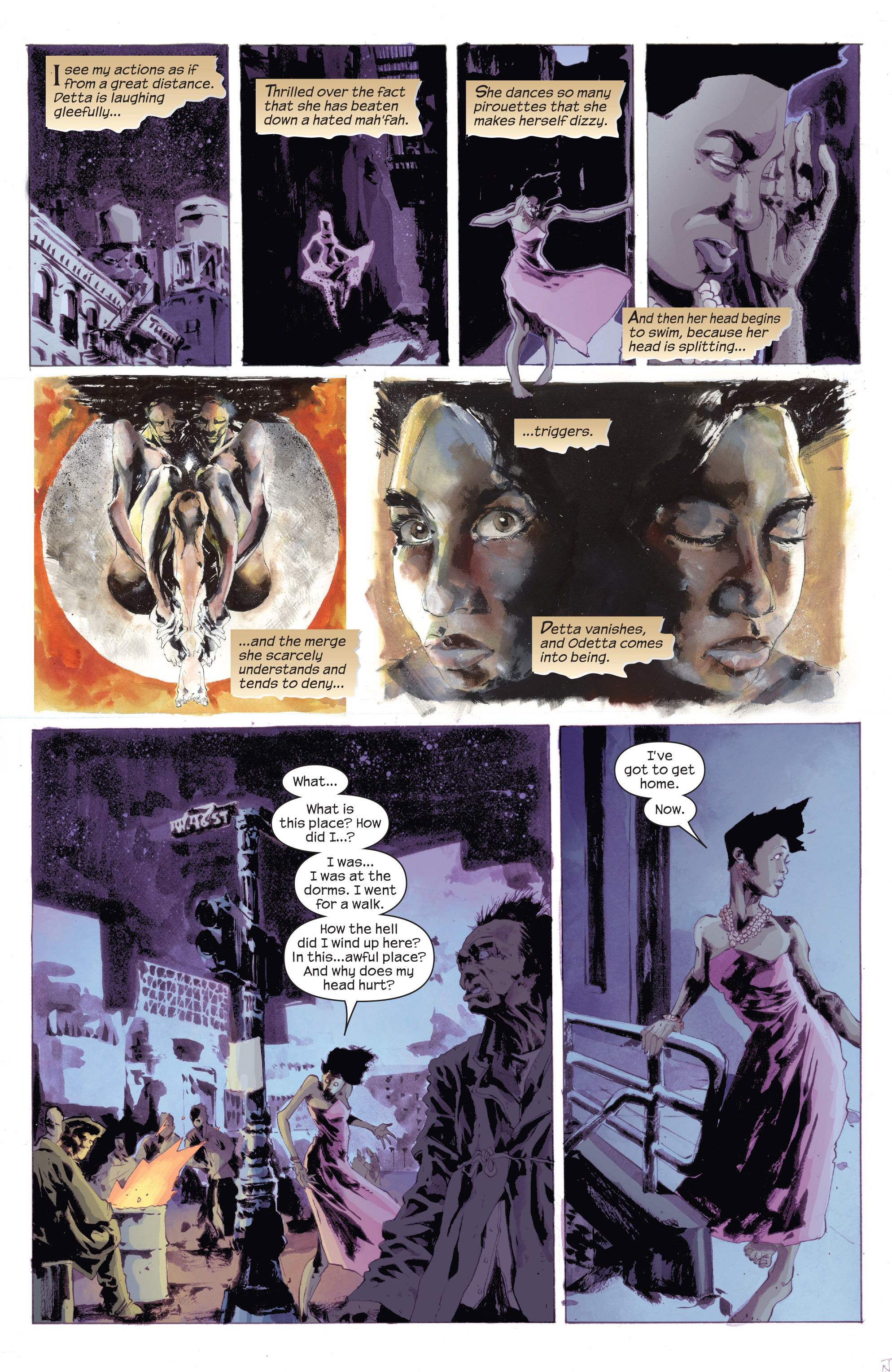 Read online Dark Tower: The Drawing of the Three - Lady of Shadows comic -  Issue #4 - 3