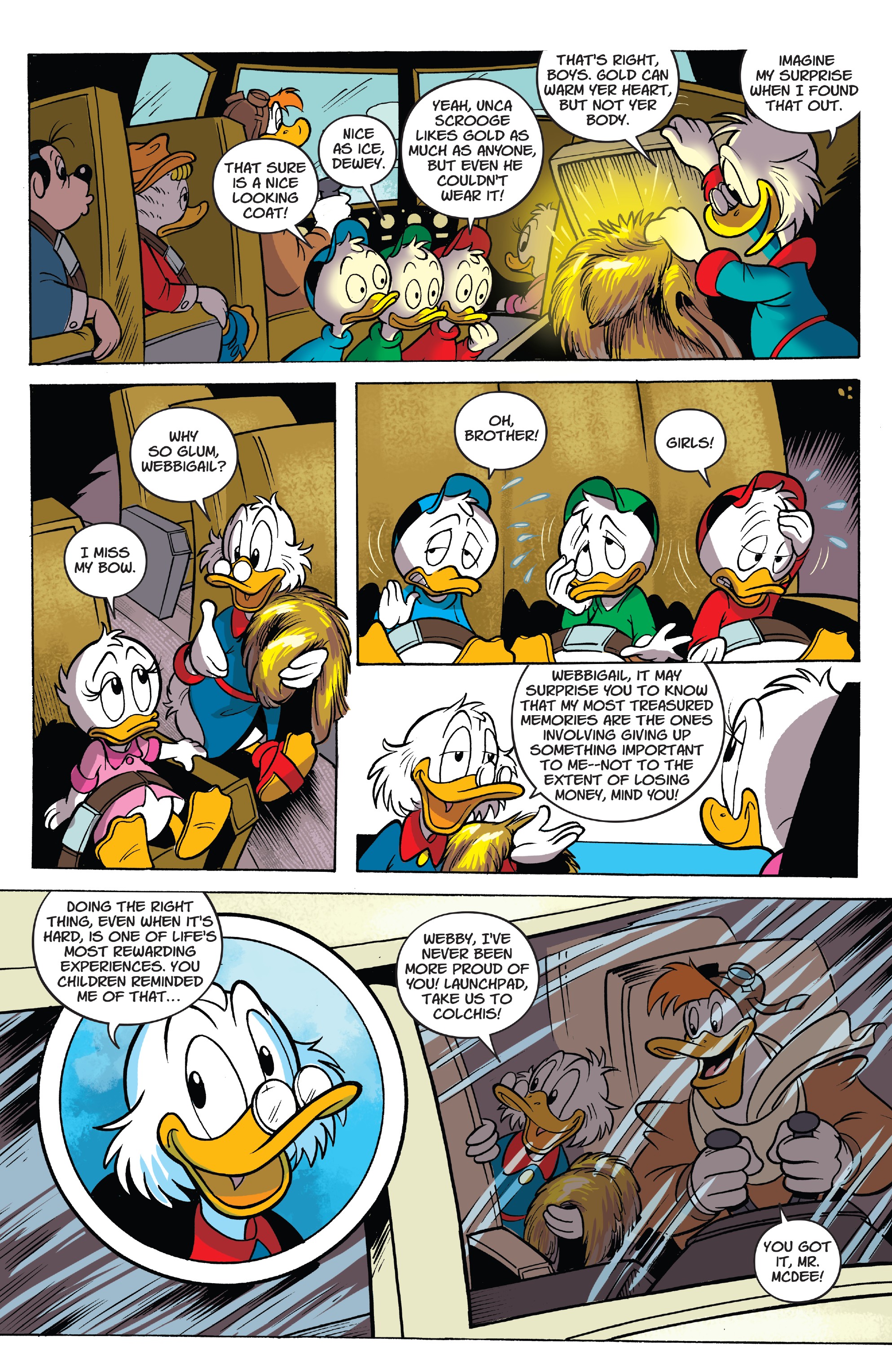 Read online Disney Afternoon Giant comic -  Issue #4 - 35