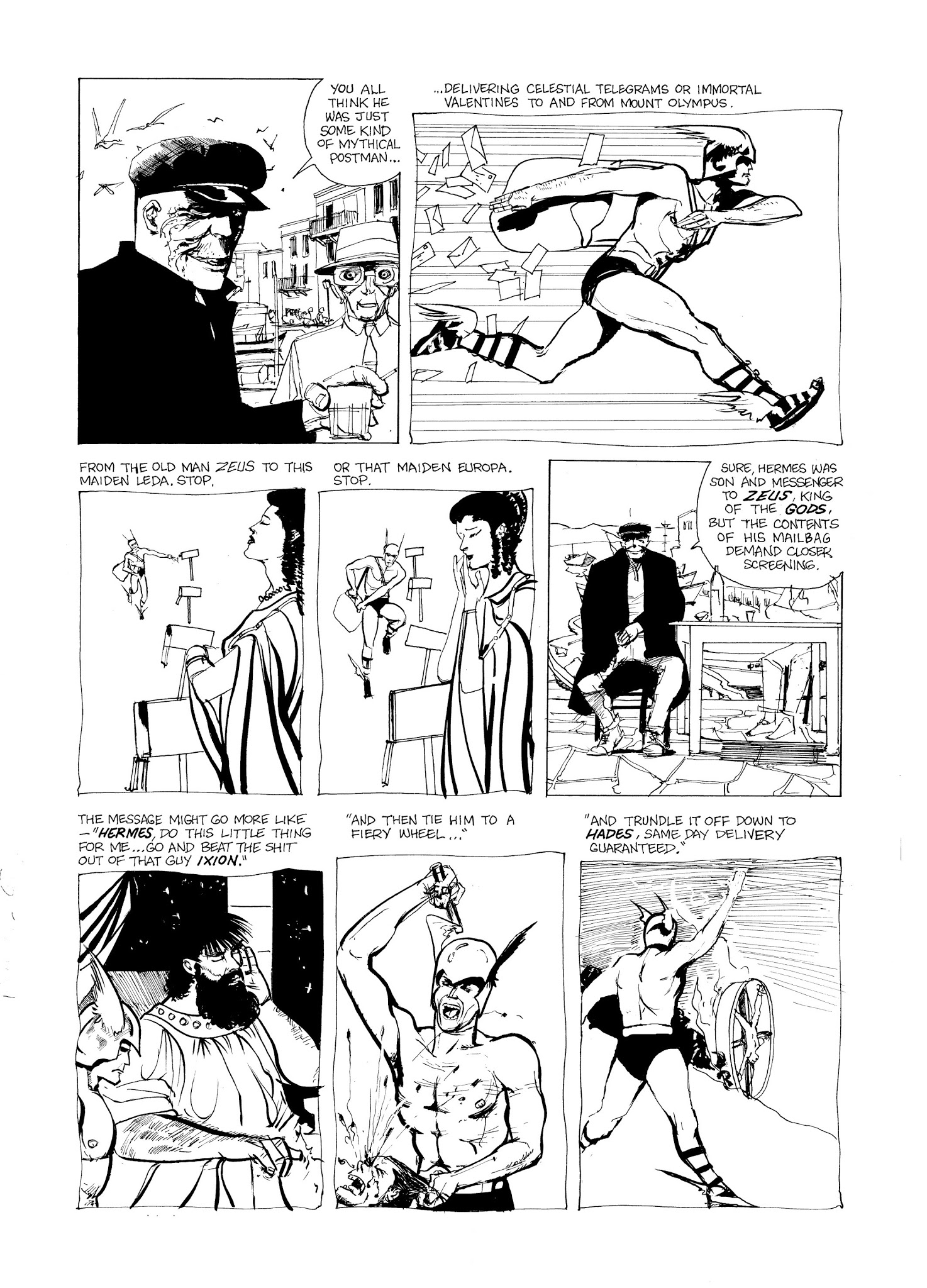 Read online Eddie Campbell's Bacchus comic -  Issue # TPB 2 - 52