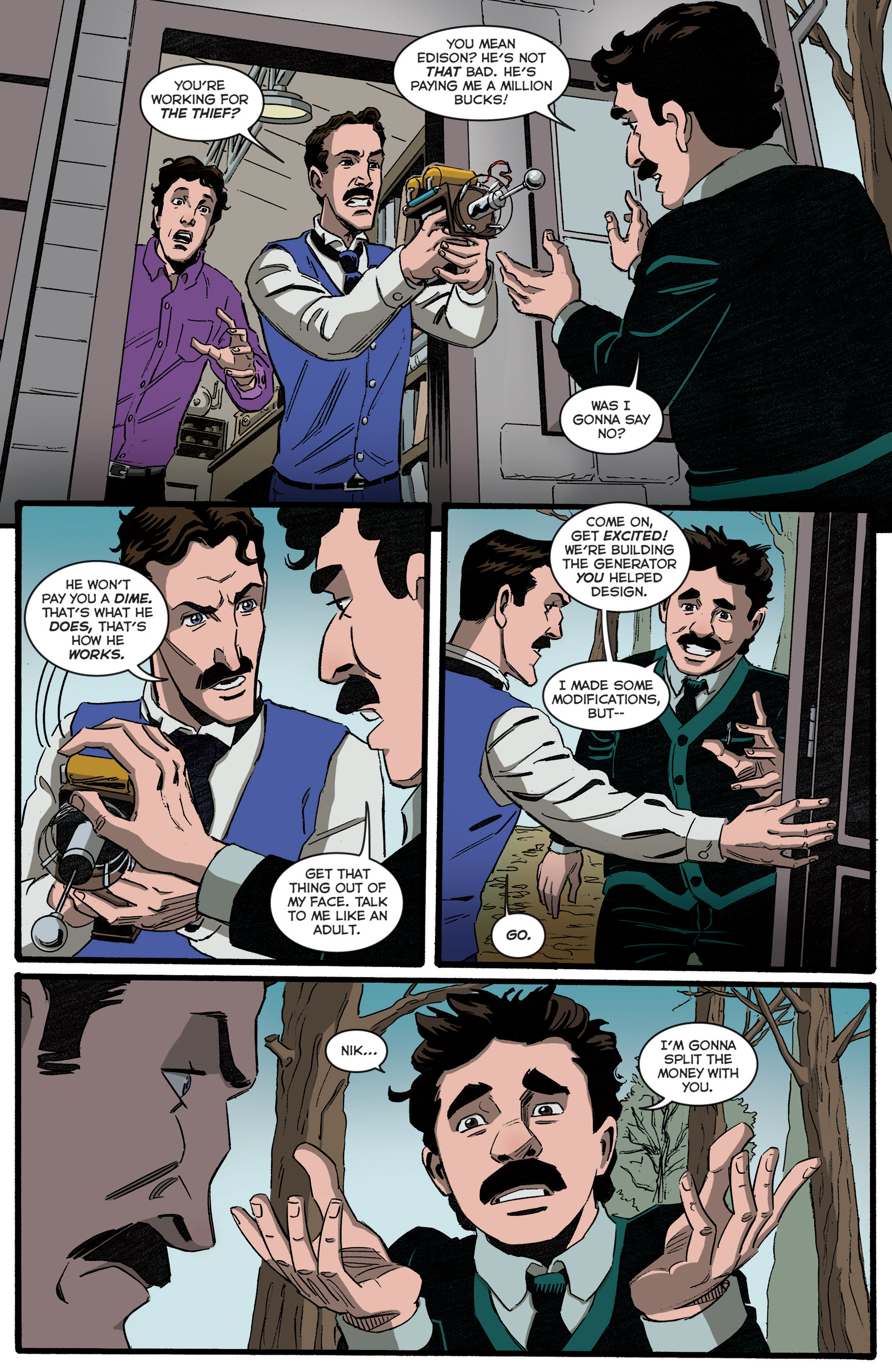 Read online Herald: Lovecraft & Tesla - Bundles of Joy comic -  Issue #2 - 3