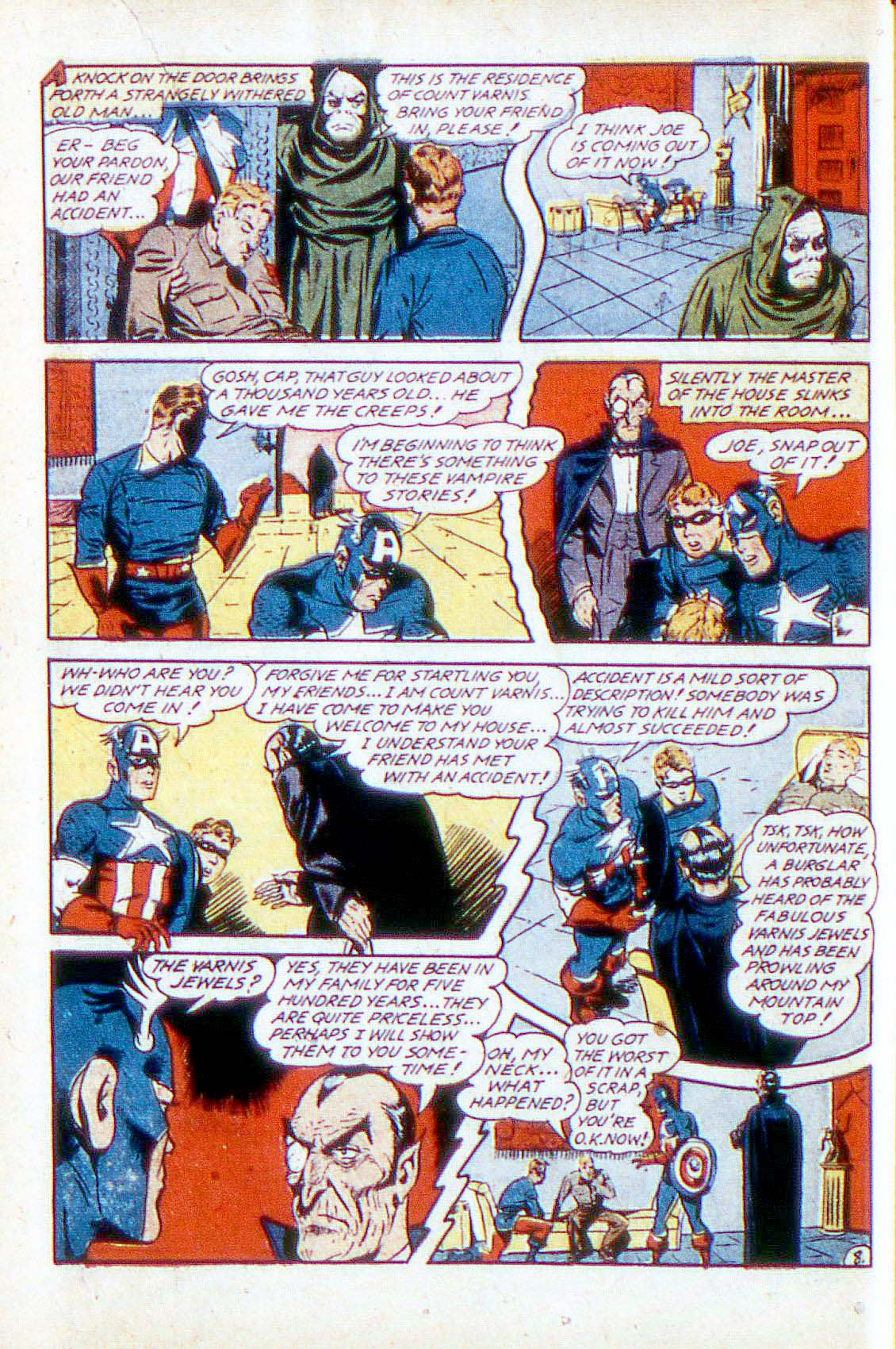 Read online Captain America Comics comic -  Issue #24 - 10