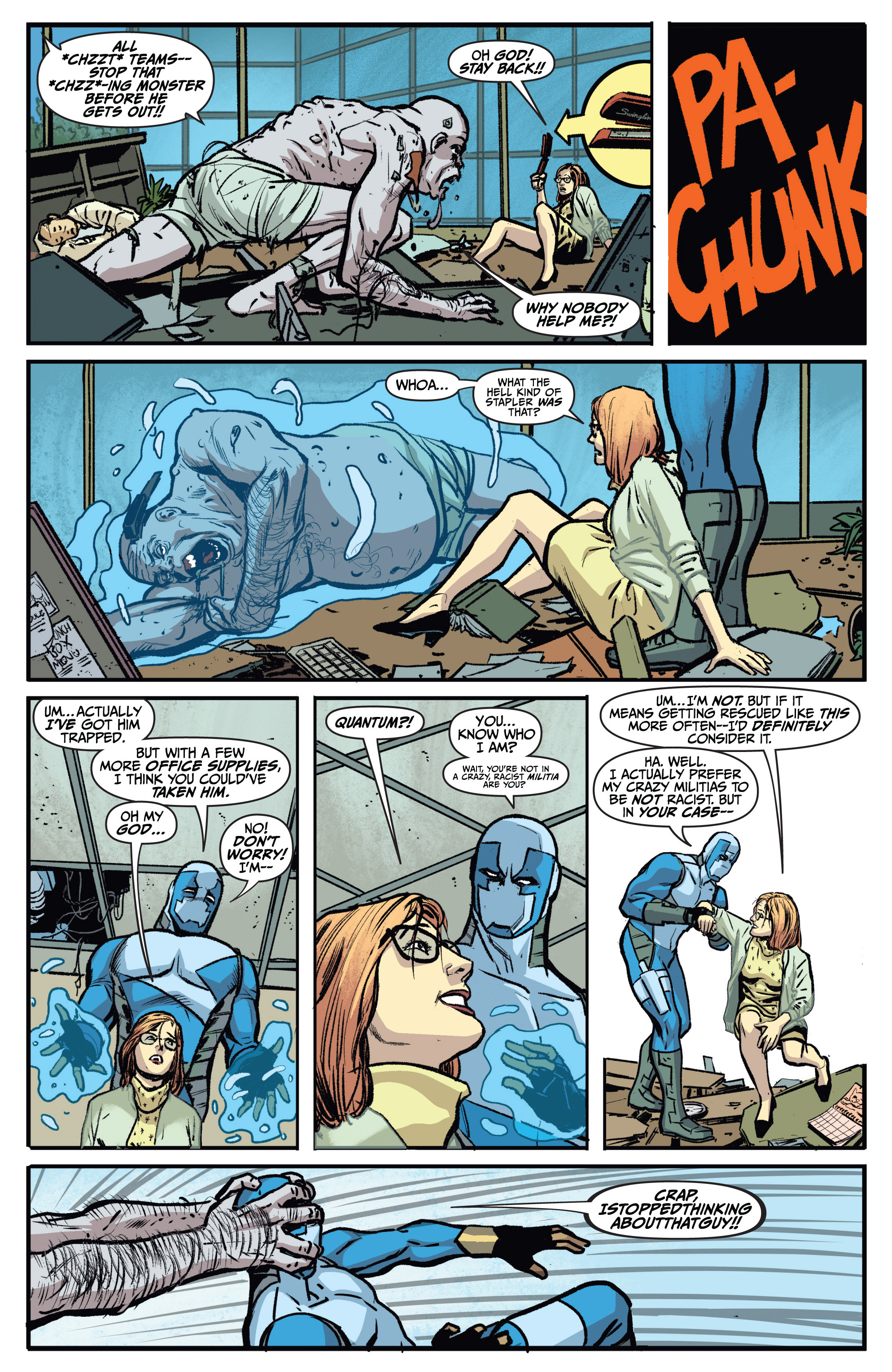 Read online Quantum and Woody Must Die comic -  Issue #1 - 21