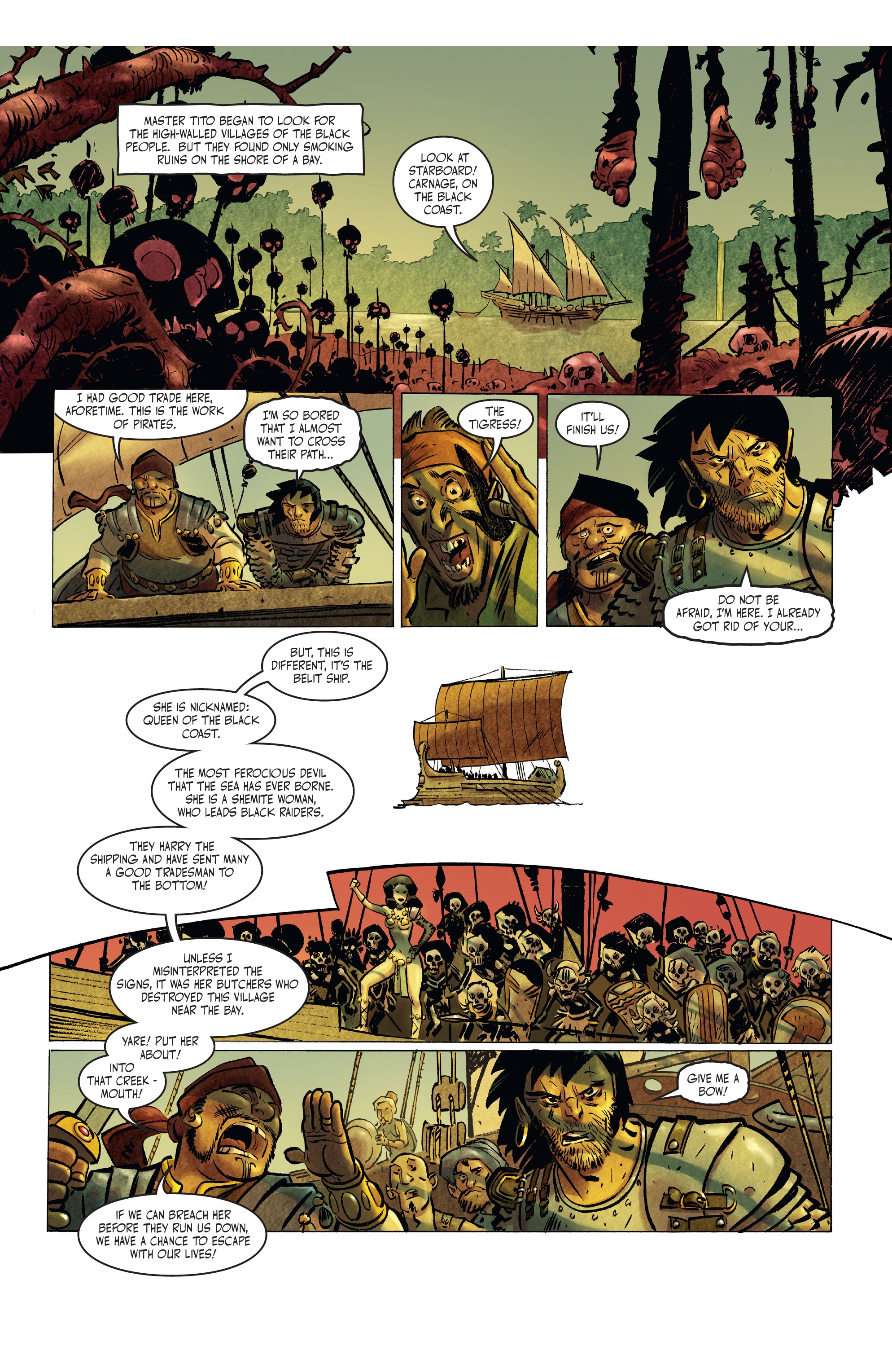 Read online The Cimmerian comic -  Issue # TPB 1 - 13