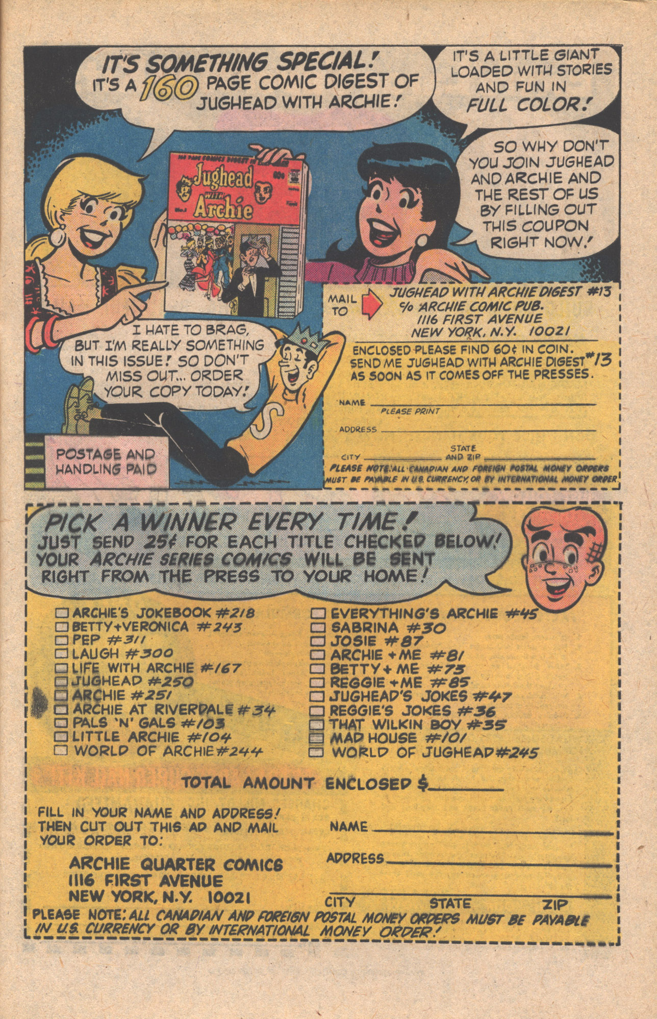 Read online Archie Giant Series Magazine comic -  Issue #245 - 33