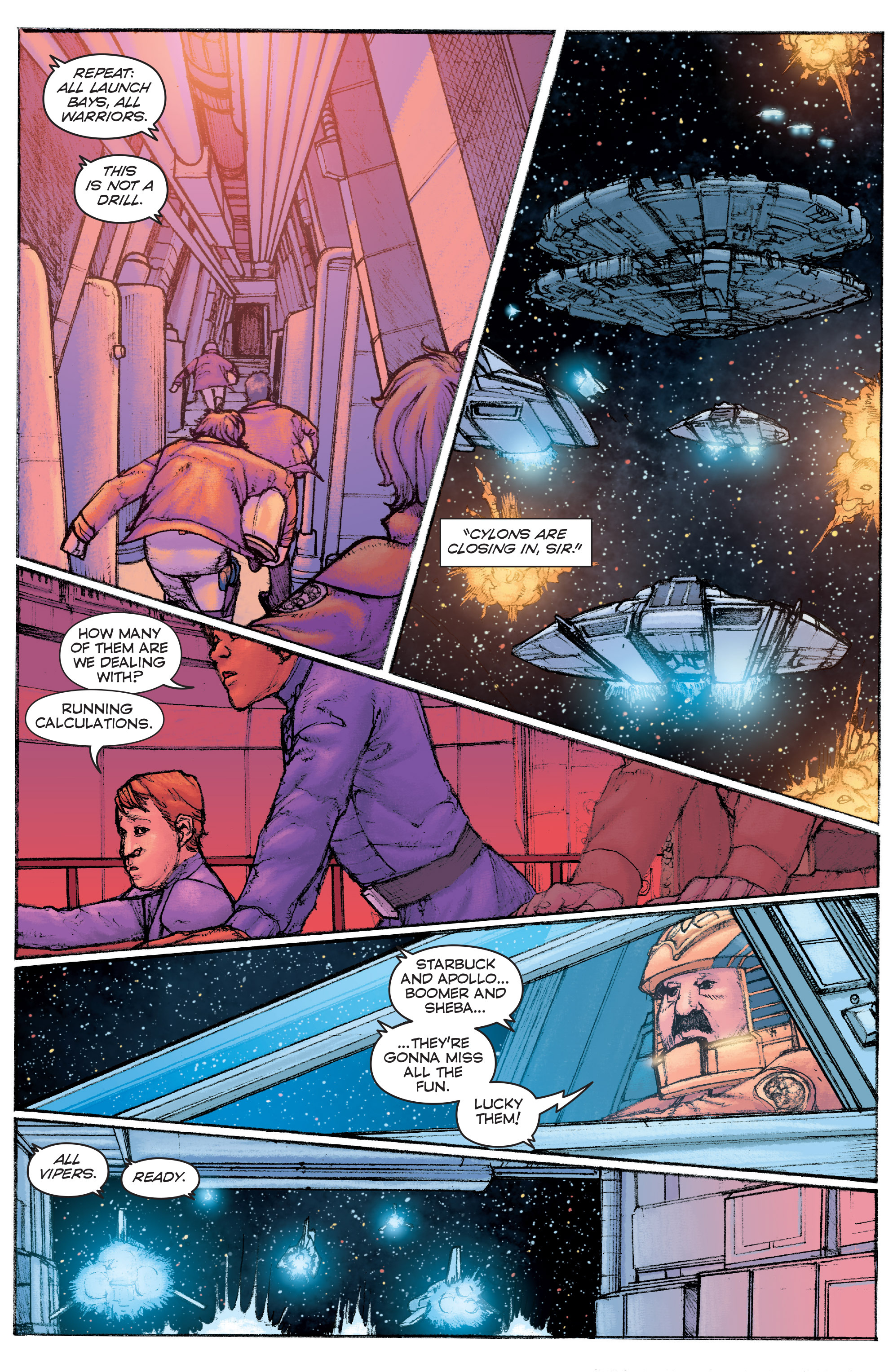 Read online Classic Battlestar Galactica (2016) comic -  Issue #2 - 22