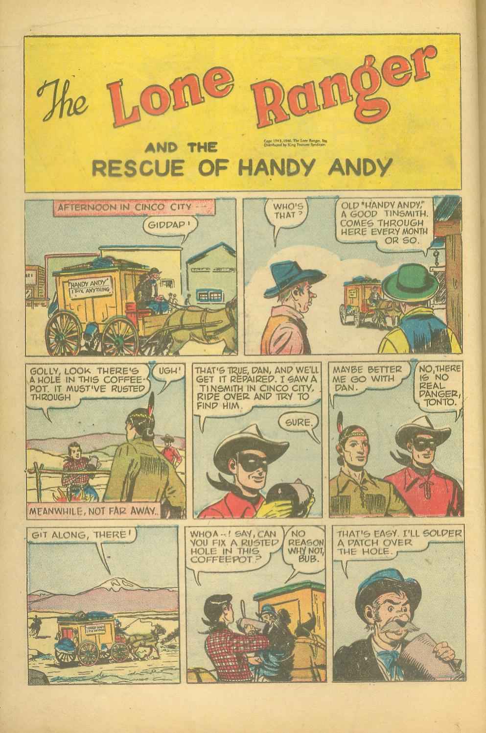 Read online The Lone Ranger (1948) comic -  Issue #16 - 26