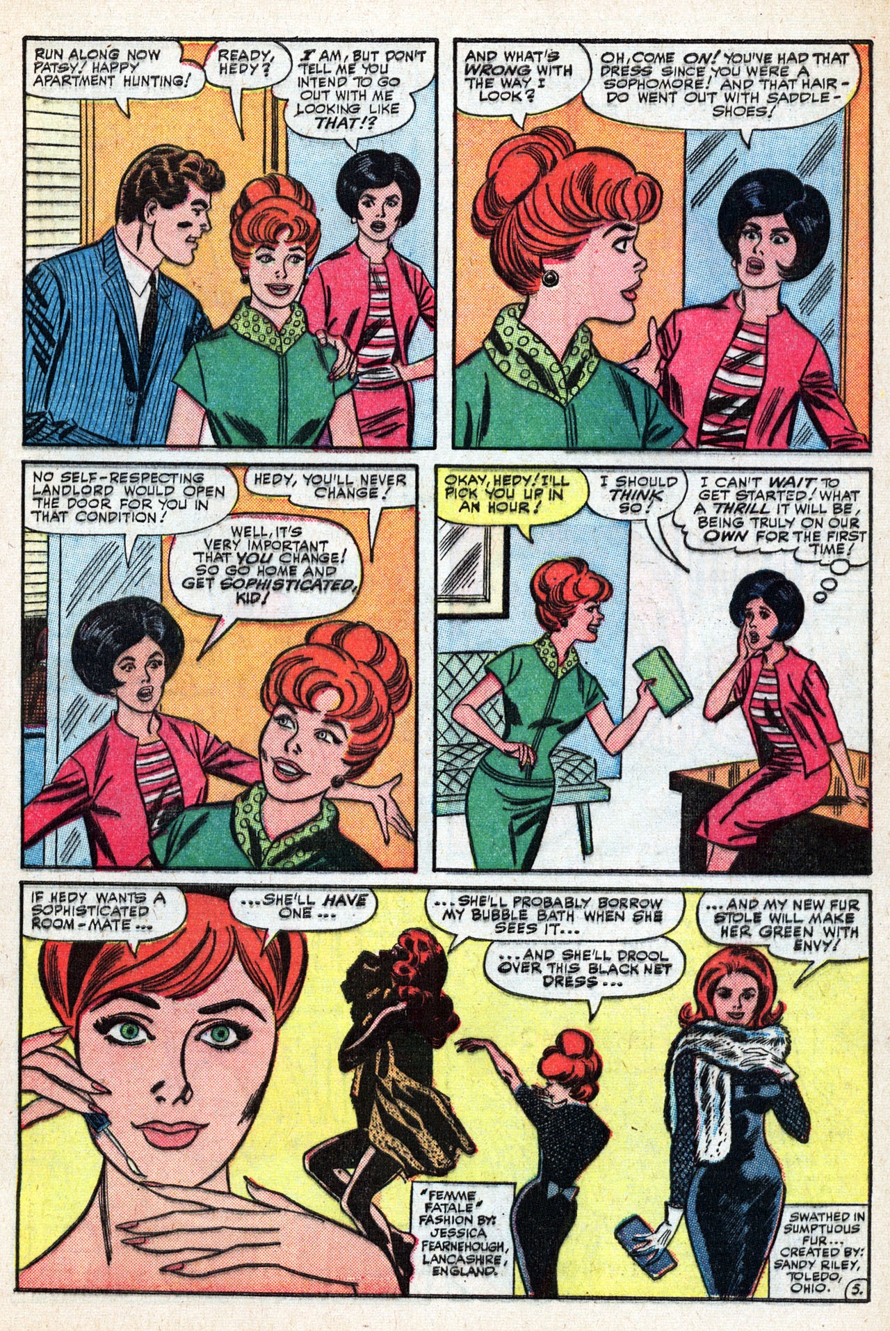 Read online Patsy and Hedy comic -  Issue #100 - 9