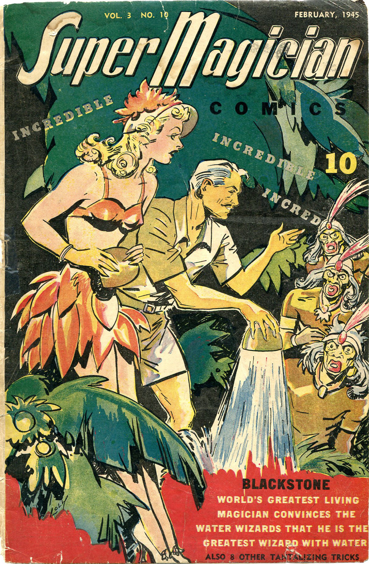 Read online Super-Magician Comics comic -  Issue #34 - 1