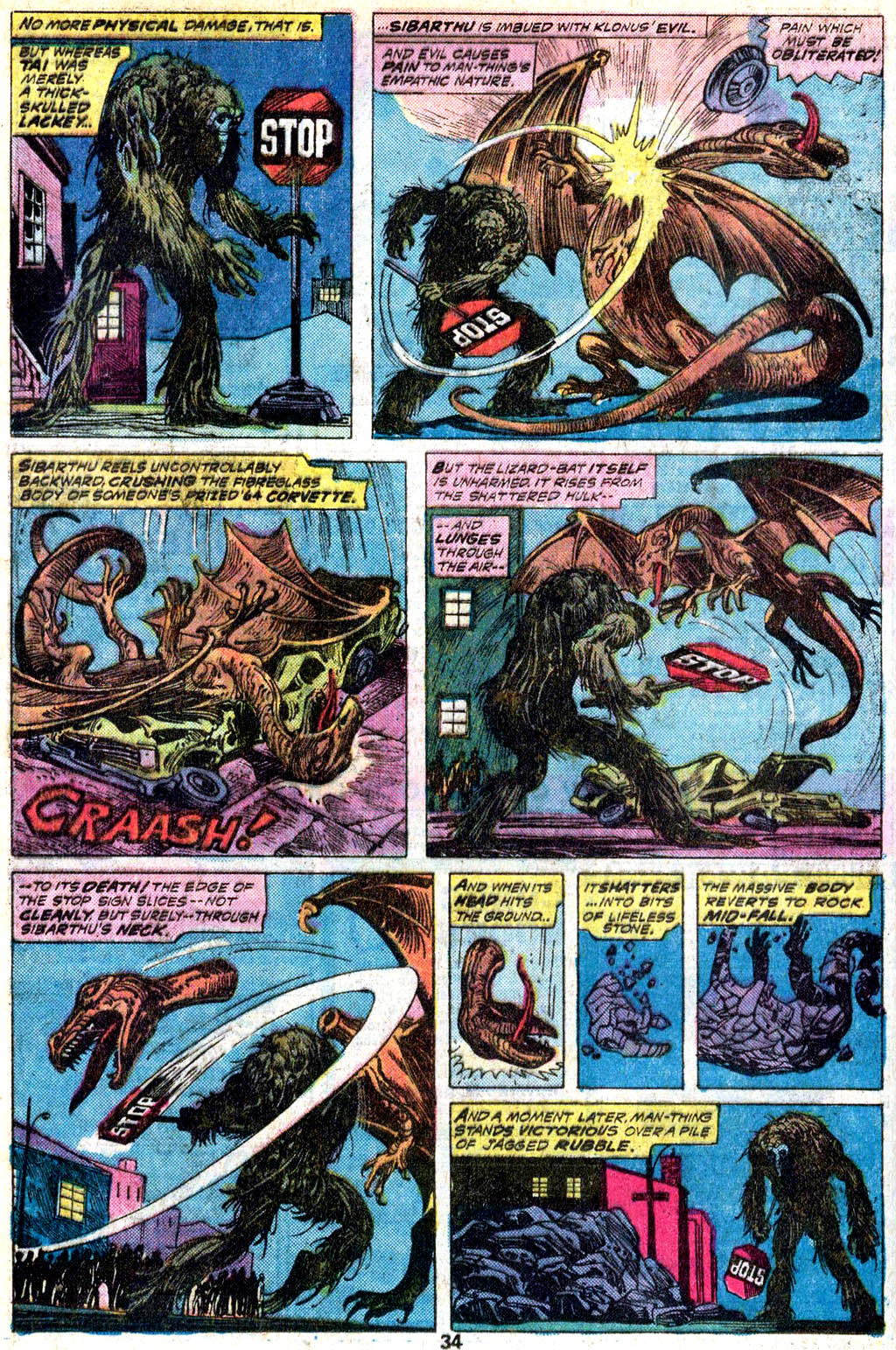 Read online Giant-Size Man-Thing comic -  Issue #3 - 26