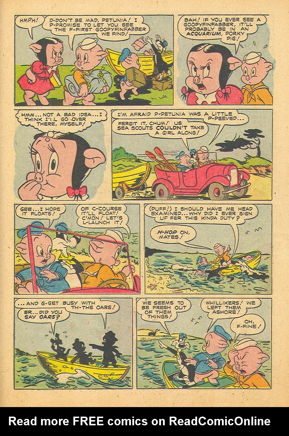 Read online Four Color Comics comic -  Issue #284 - 31
