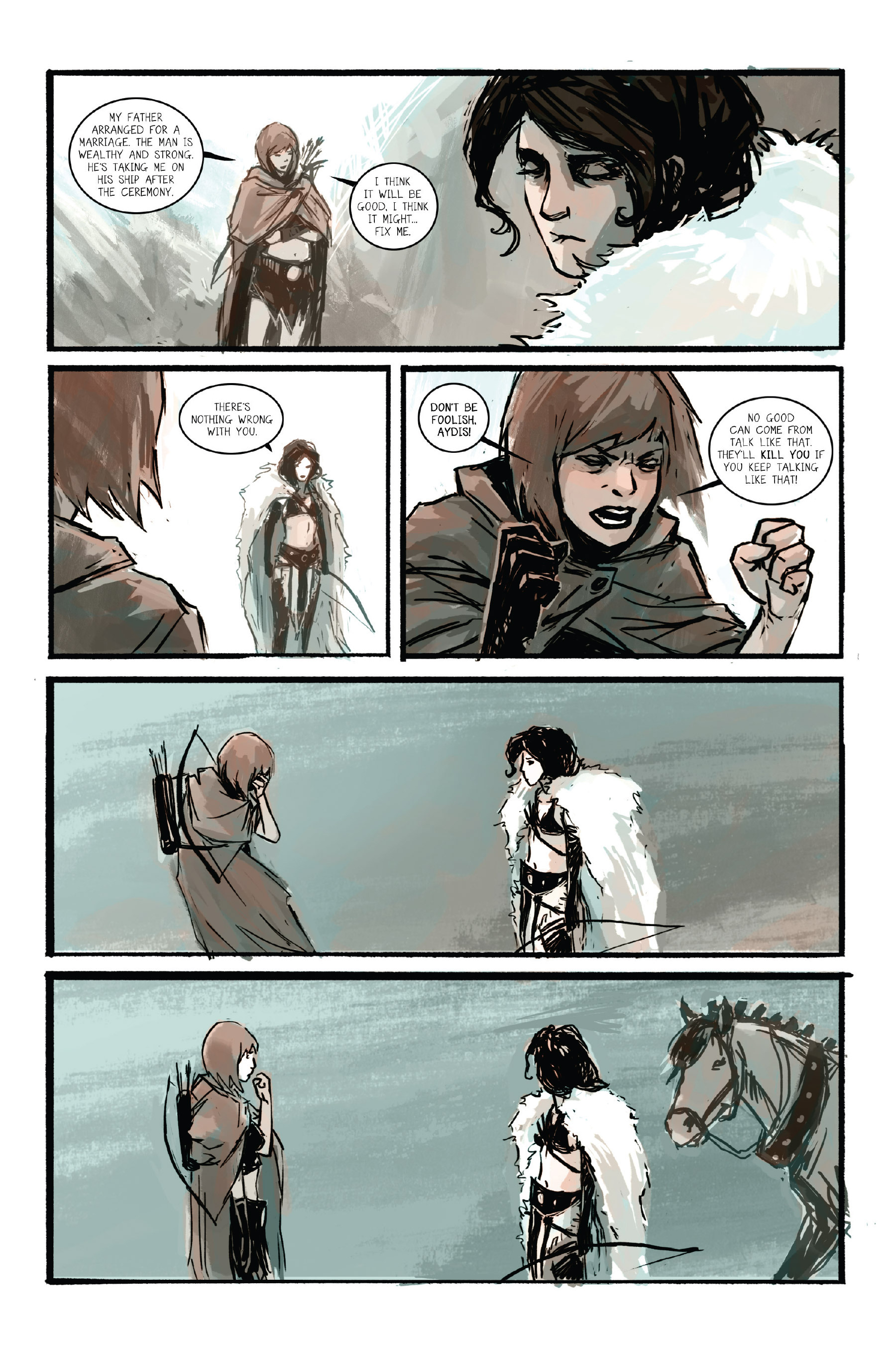 Read online Heathen (2015) comic -  Issue #1 - 9