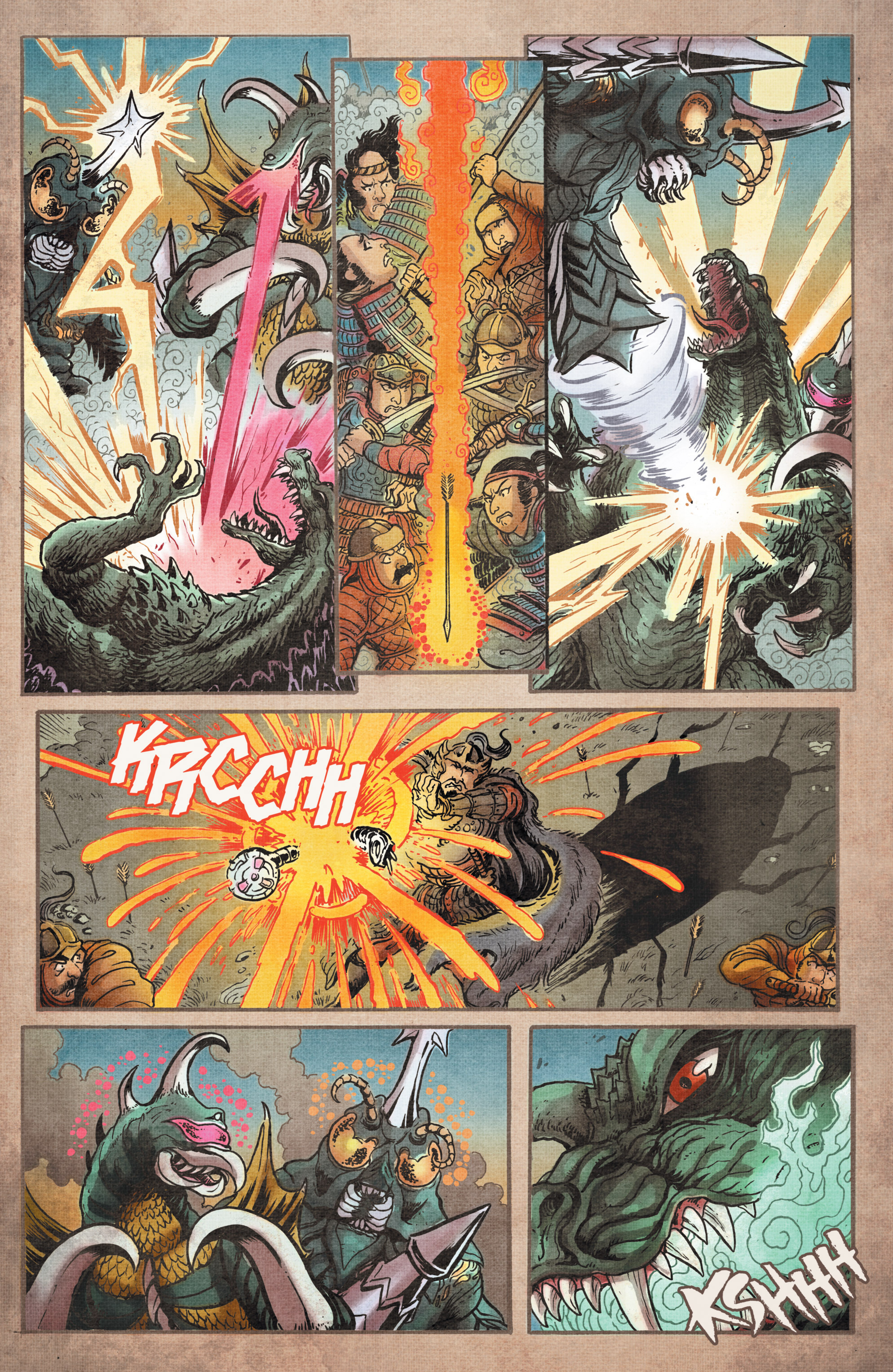 Read online Godzilla: Rage Across Time comic -  Issue #1 - 20