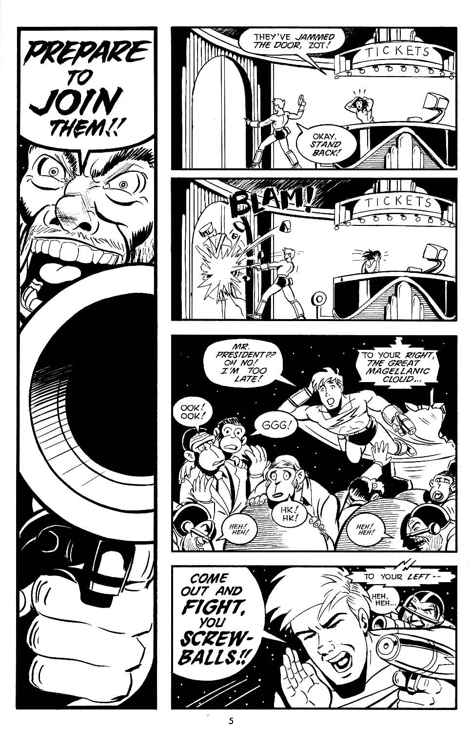 Read online Zot! comic -  Issue #16 - 6