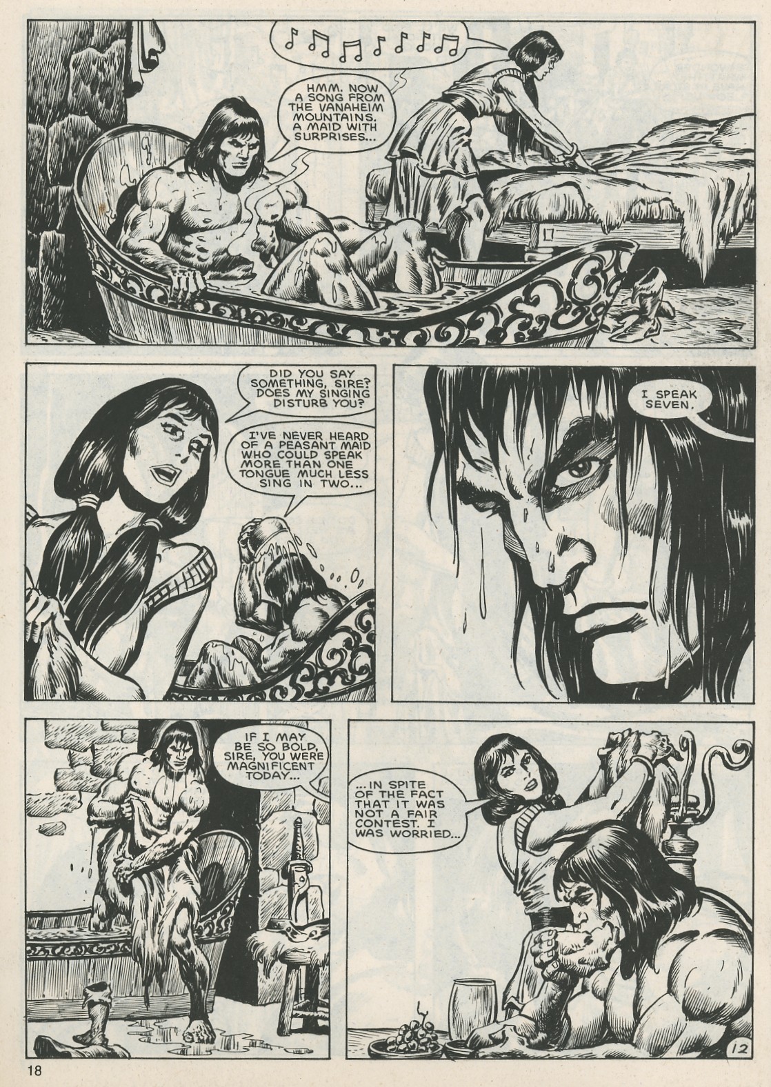 Read online The Savage Sword Of Conan comic -  Issue #113 - 18