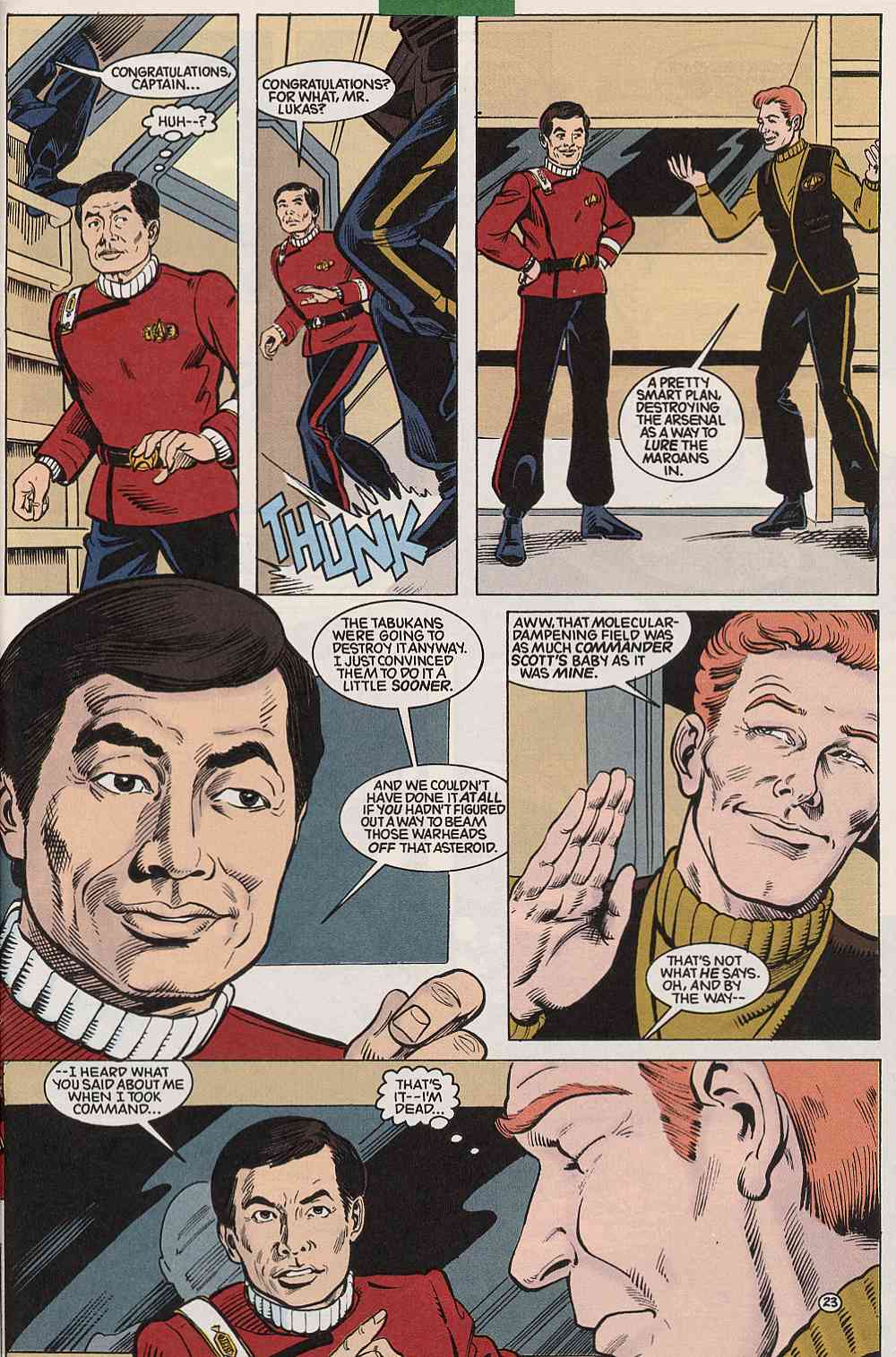 Read online Star Trek (1989) comic -  Issue #40 - 23