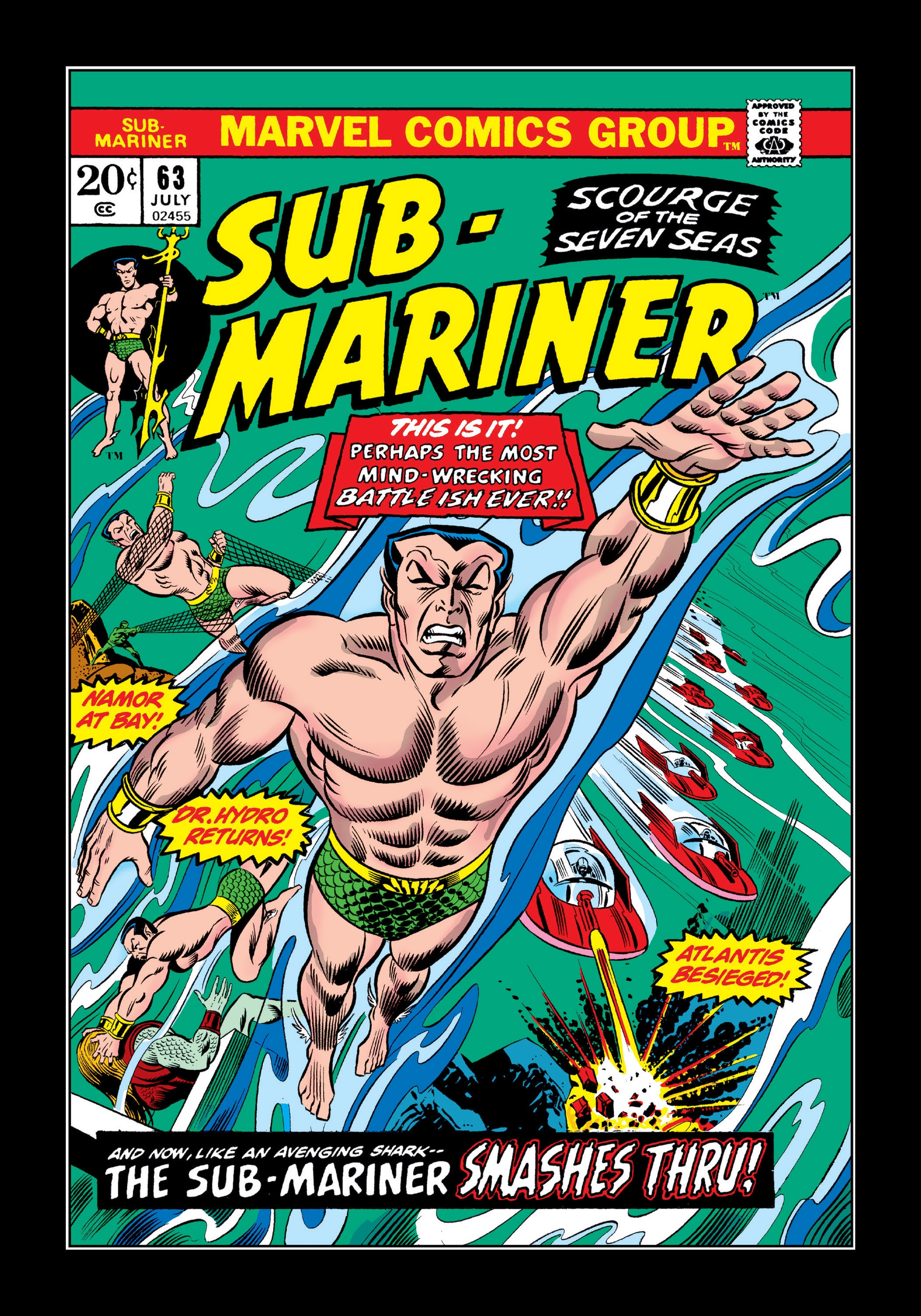 Read online Marvel Masterworks: The Sub-Mariner comic -  Issue # TPB 8 (Part 1) - 51
