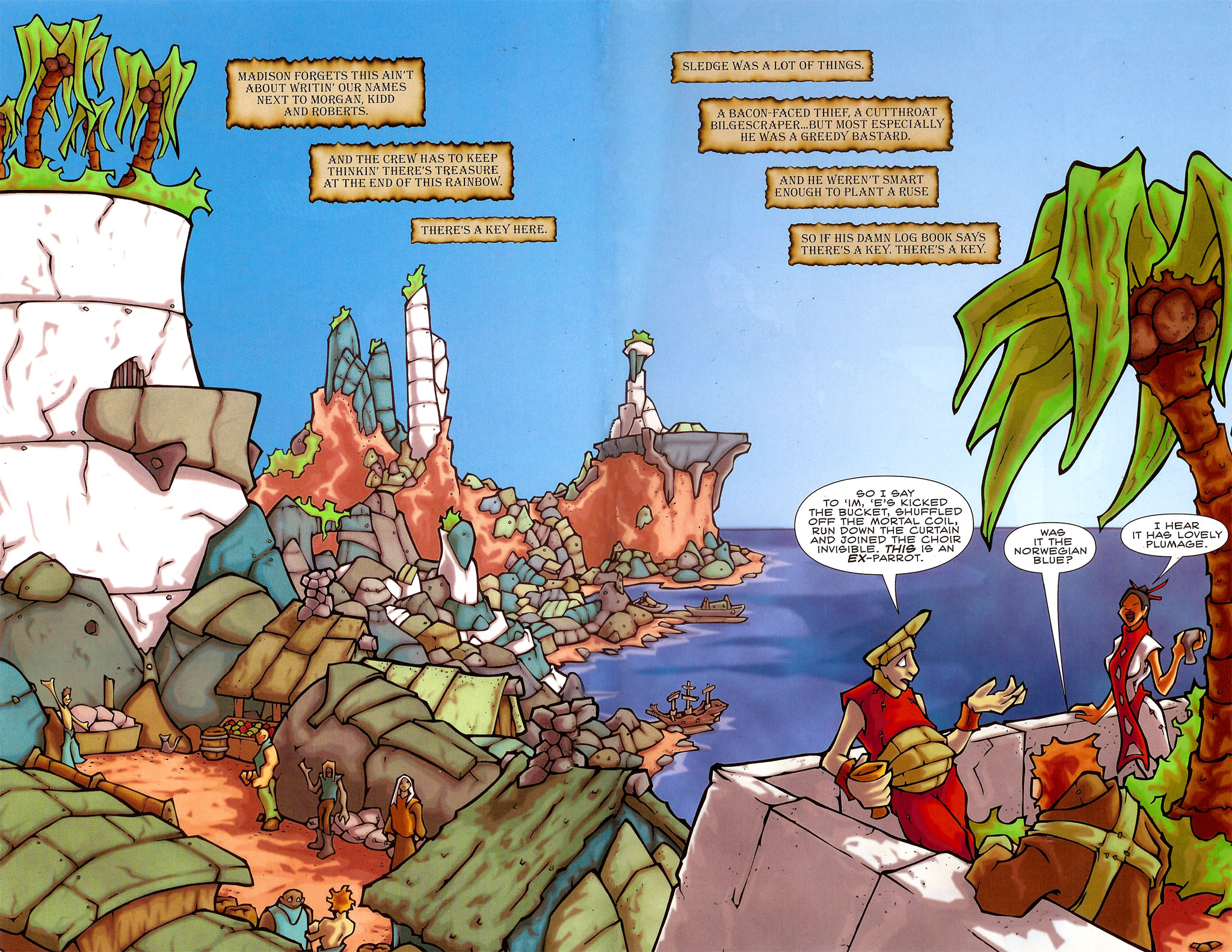 Read online The Blackbeard Legacy comic -  Issue #2 - 12