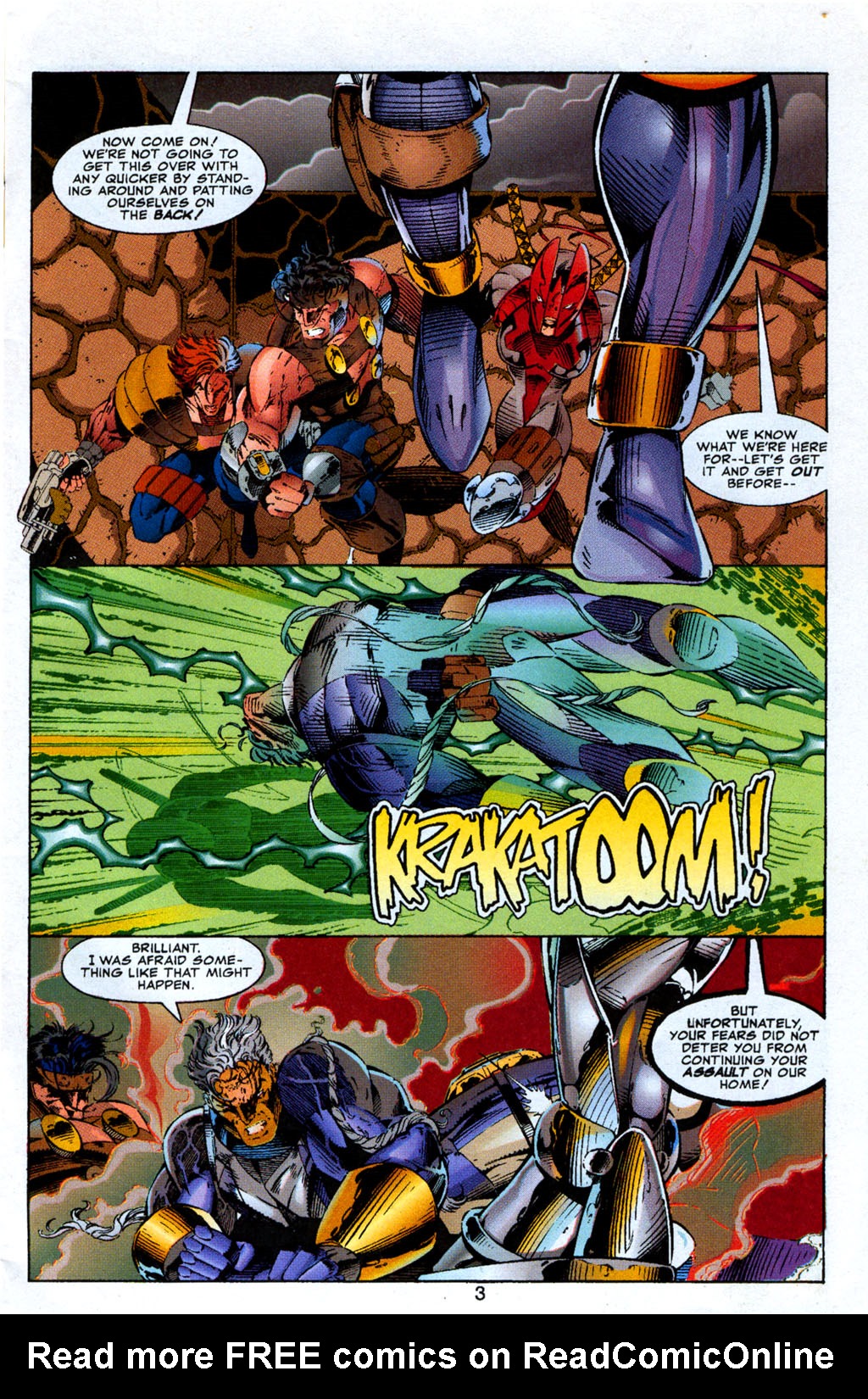 Read online Brigade (1993) comic -  Issue #0 - 5