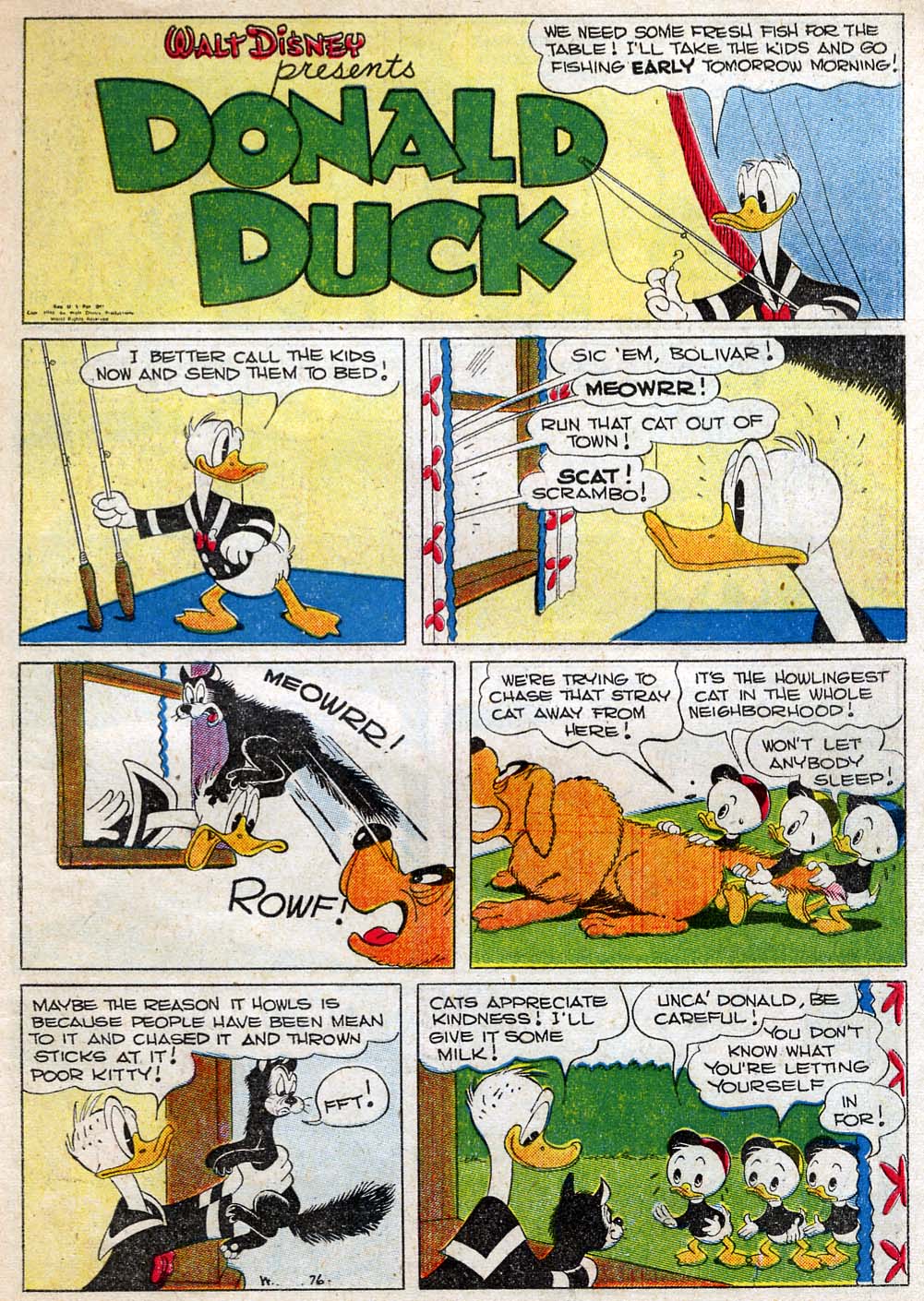 Read online Walt Disney's Comics and Stories comic -  Issue #76 - 3