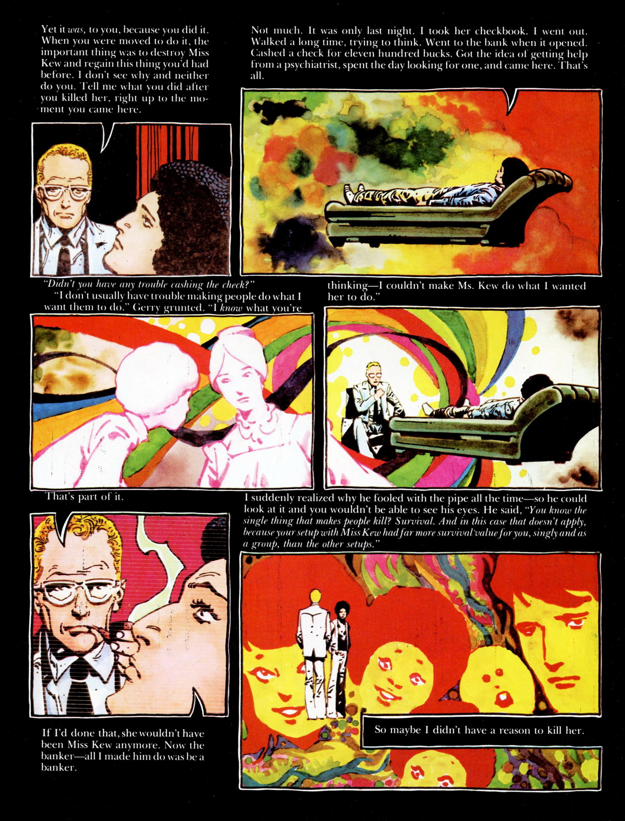Read online Heavy Metal Presents Theodore Sturgeon's More Than Human comic -  Issue # TPB - 65