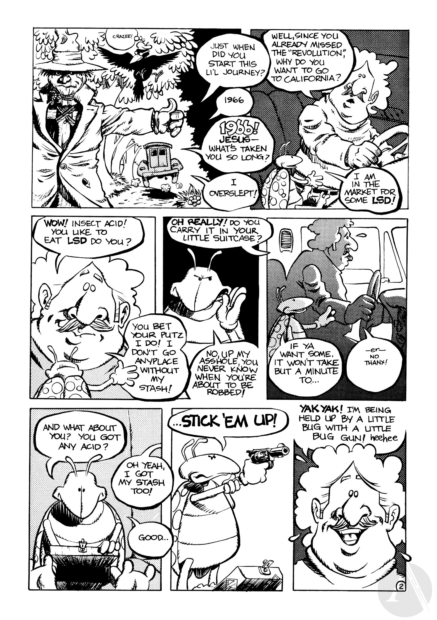 Read online Dope Comix comic -  Issue #1 - 32