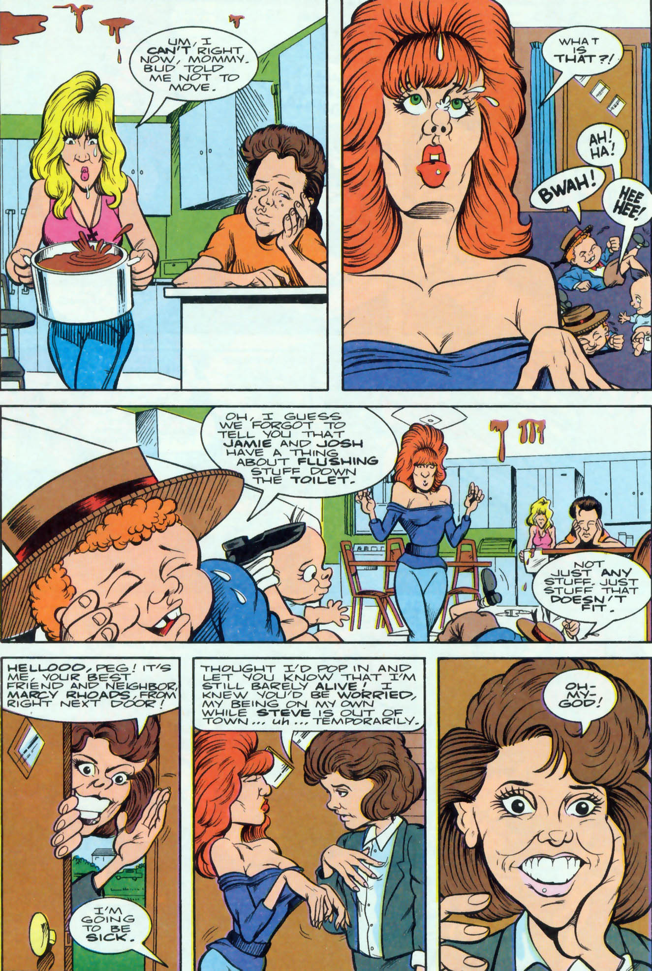Read online Married... with Children (1990) comic -  Issue #7 - 15