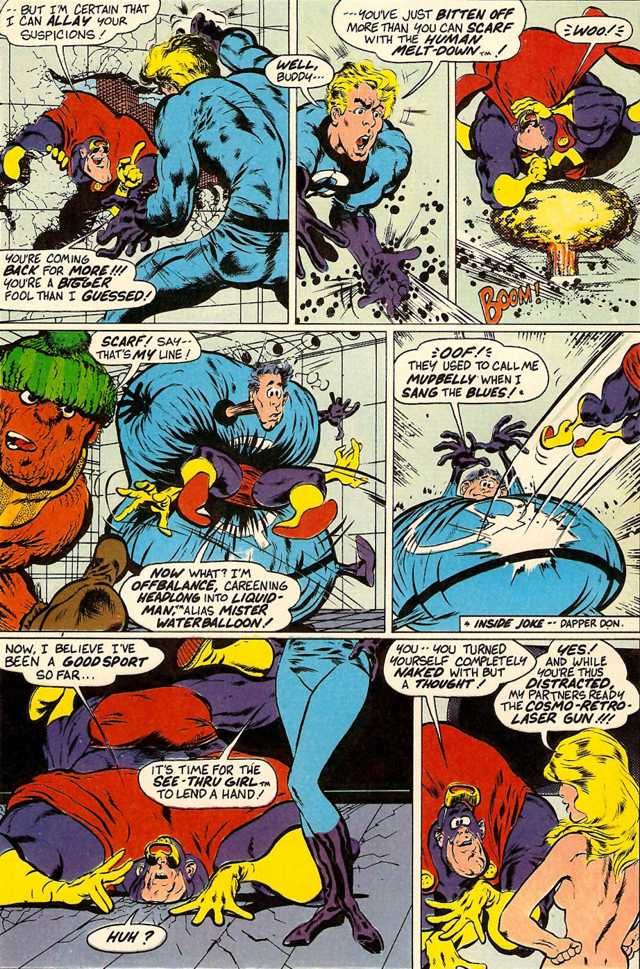 Read online Megaton Man comic -  Issue #1 - 6