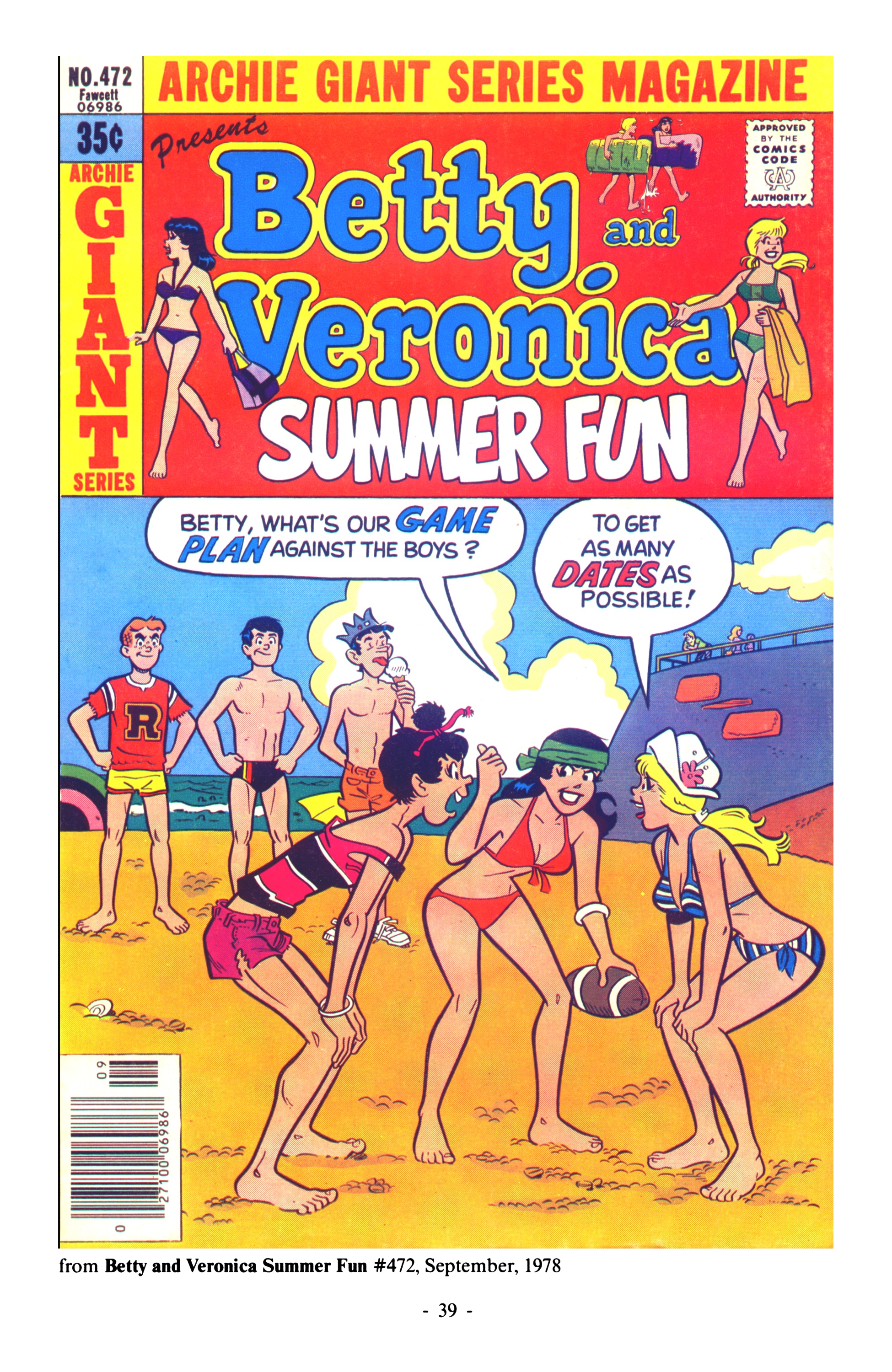 Read online Best of Betty and Veronica Summer Fun comic -  Issue # TPB (Part 1) - 54