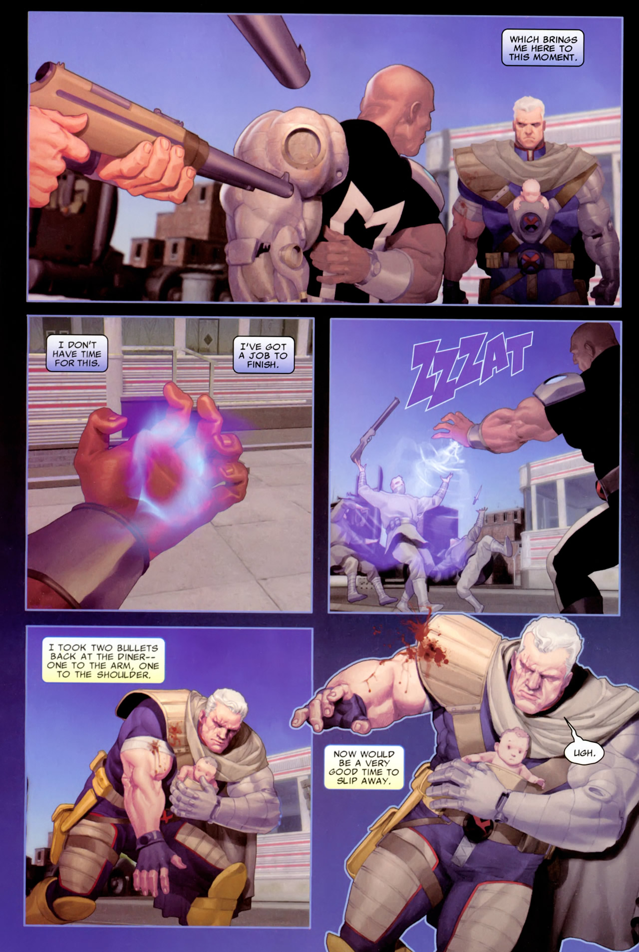 Read online Cable (2008) comic -  Issue #2 - 23
