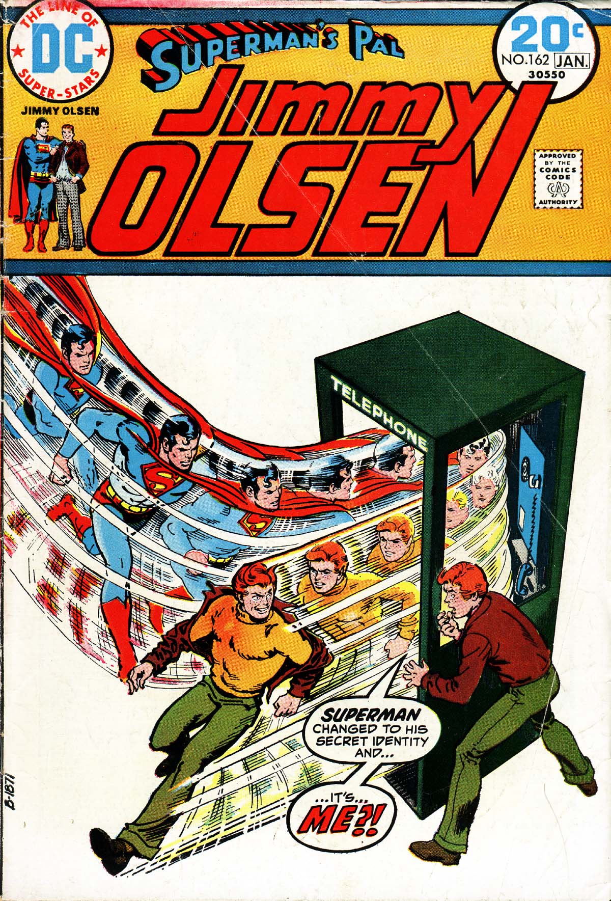 Read online Superman's Pal Jimmy Olsen comic -  Issue #162 - 1