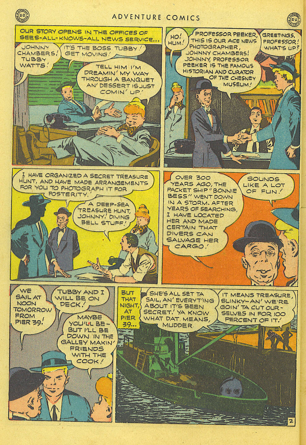 Read online Adventure Comics (1938) comic -  Issue #103 - 13