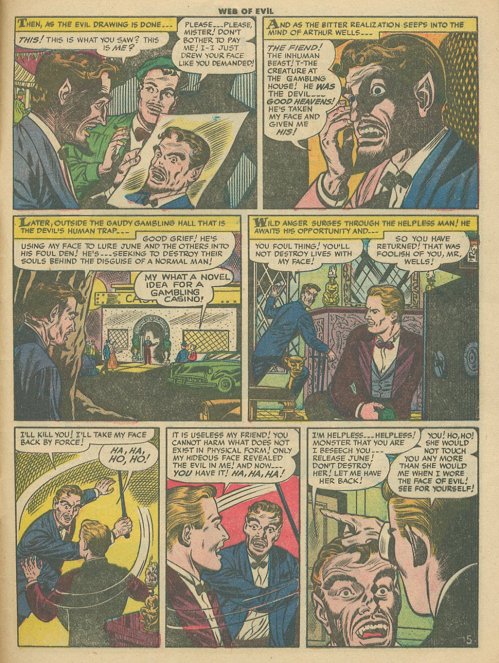 Read online Web of Evil comic -  Issue #11 - 31