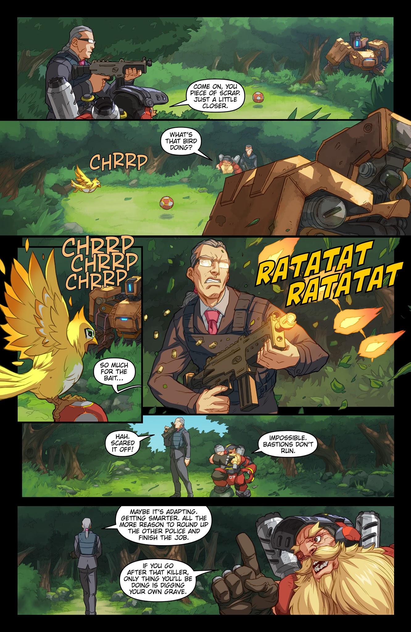 Read online Overwatch comic -  Issue #11 - 7