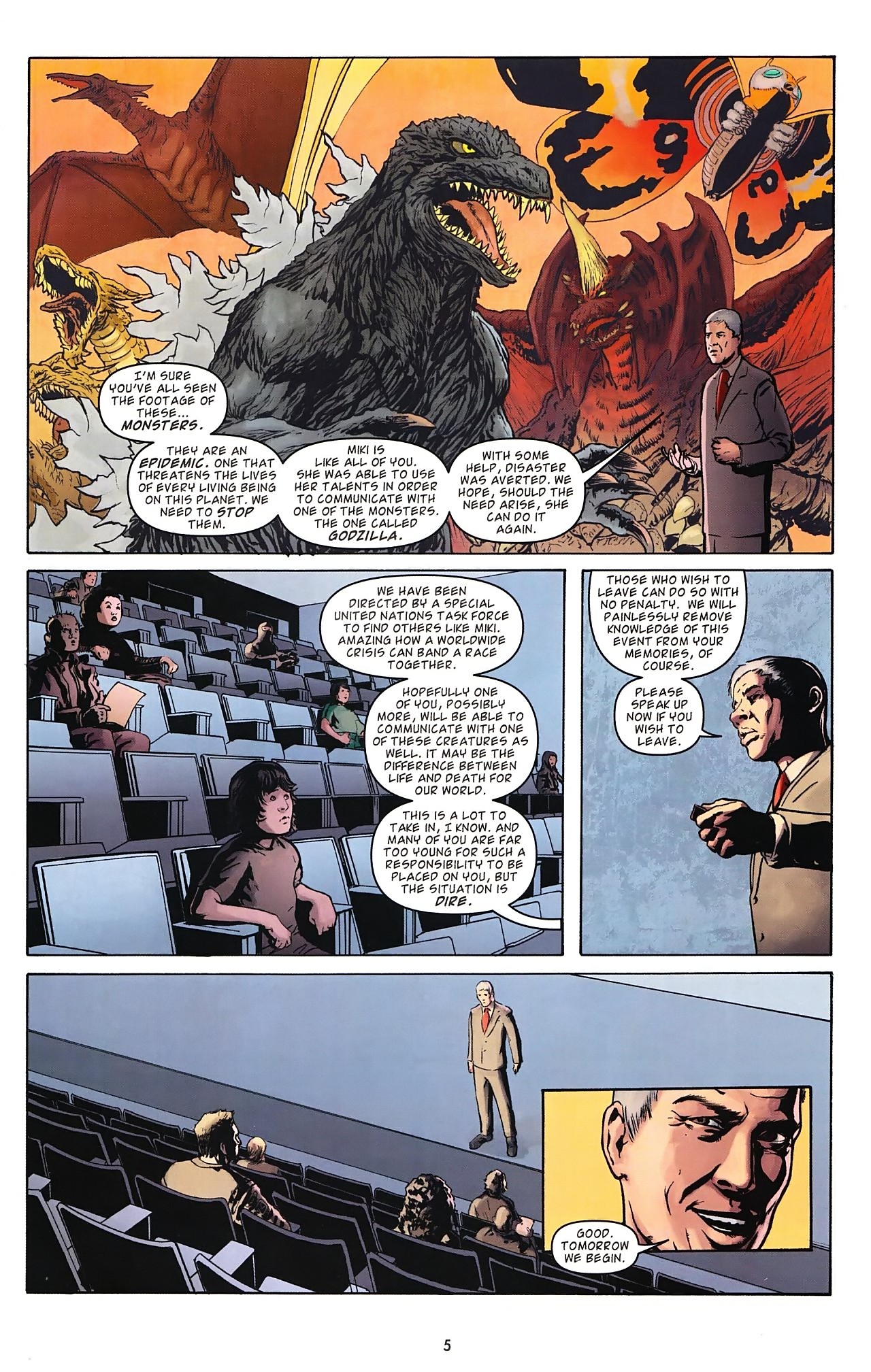 Read online Godzilla Legends comic -  Issue #3 - 8