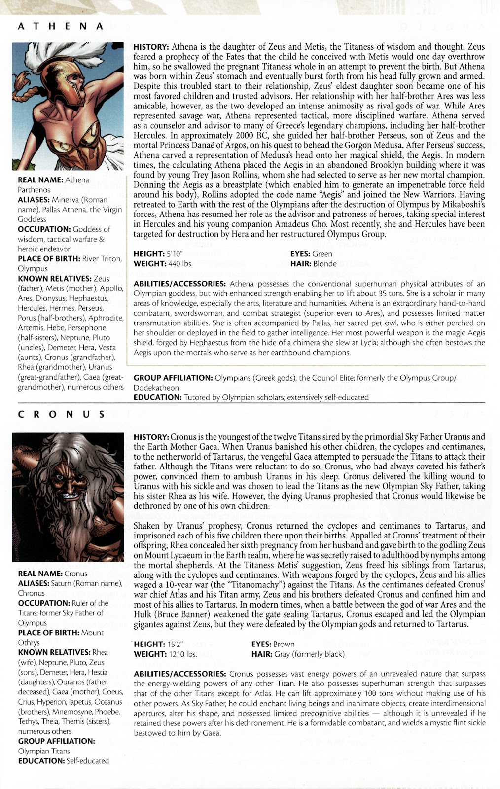 Thor & Hercules: Encyclopaedia Mythologica issue Full - Page 40