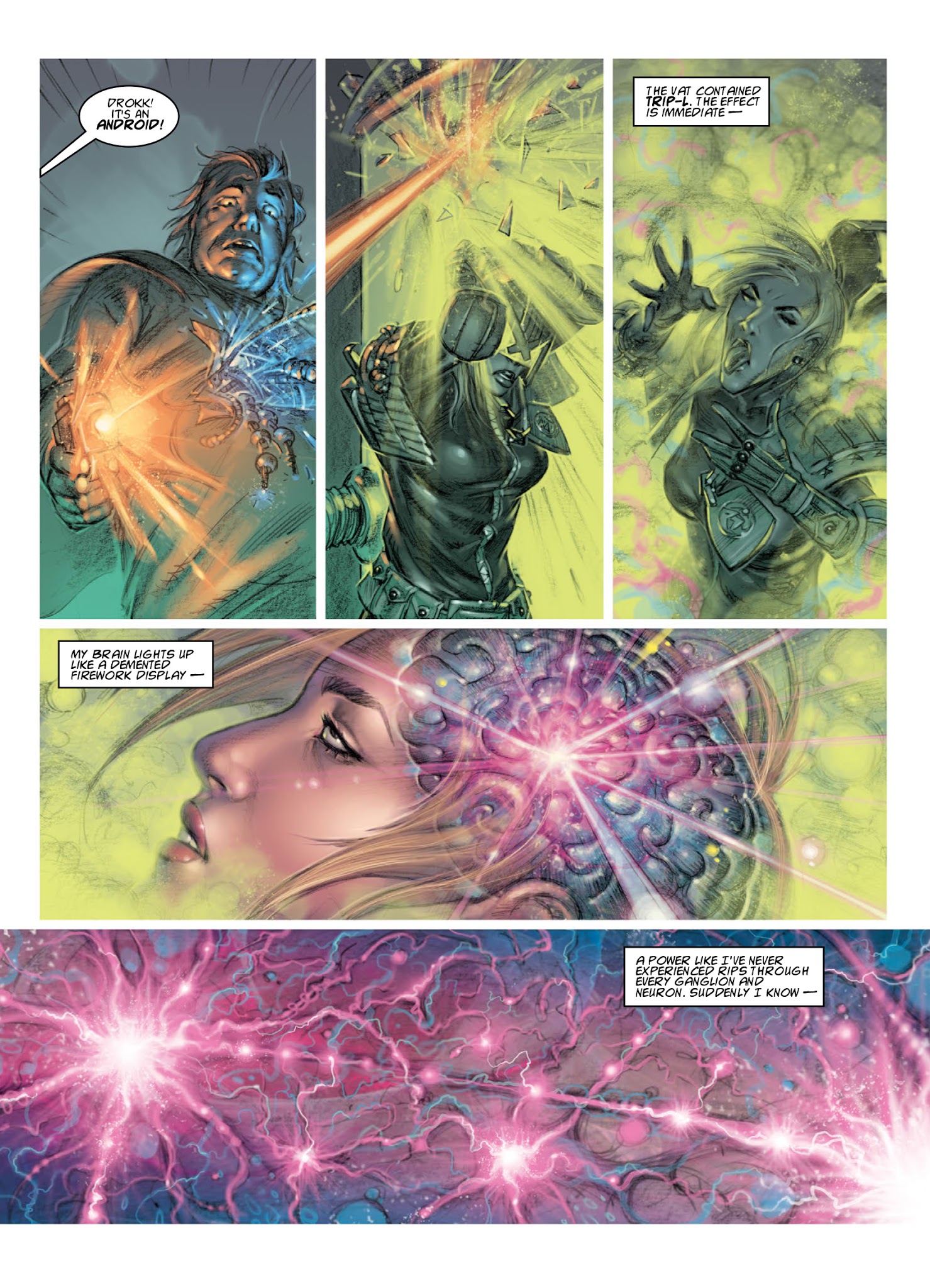 Read online Judge Anderson: The Psi Files comic -  Issue # TPB 5 - 201