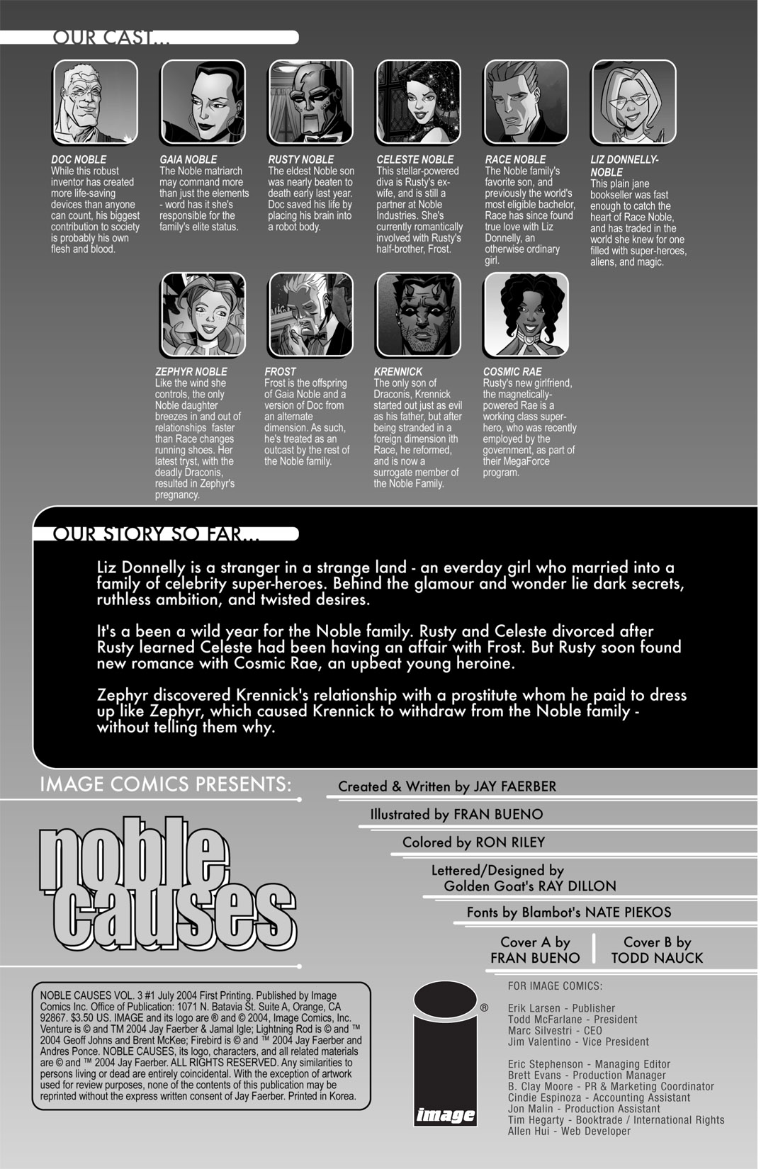 Read online Noble Causes (2004) comic -  Issue #1 - 2