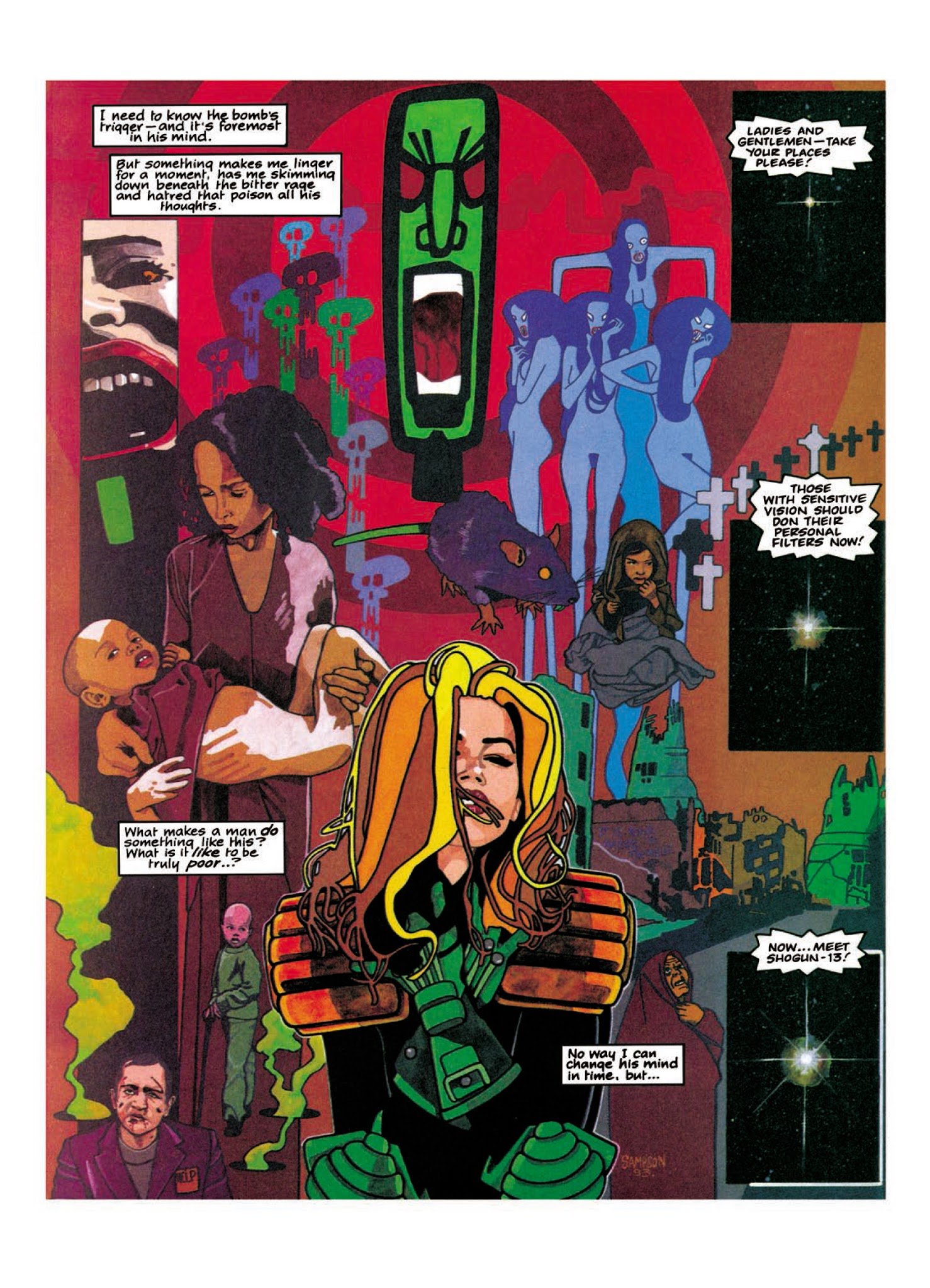 Read online Judge Anderson: The Psi Files comic -  Issue # TPB 2 - 186